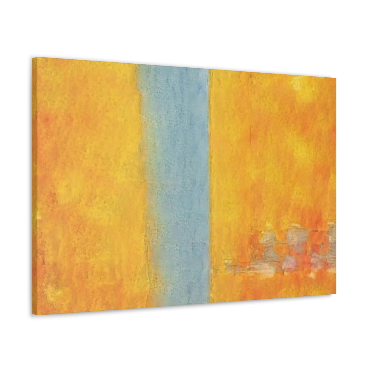 Blue and Gold - Canvas Gallery Wraps