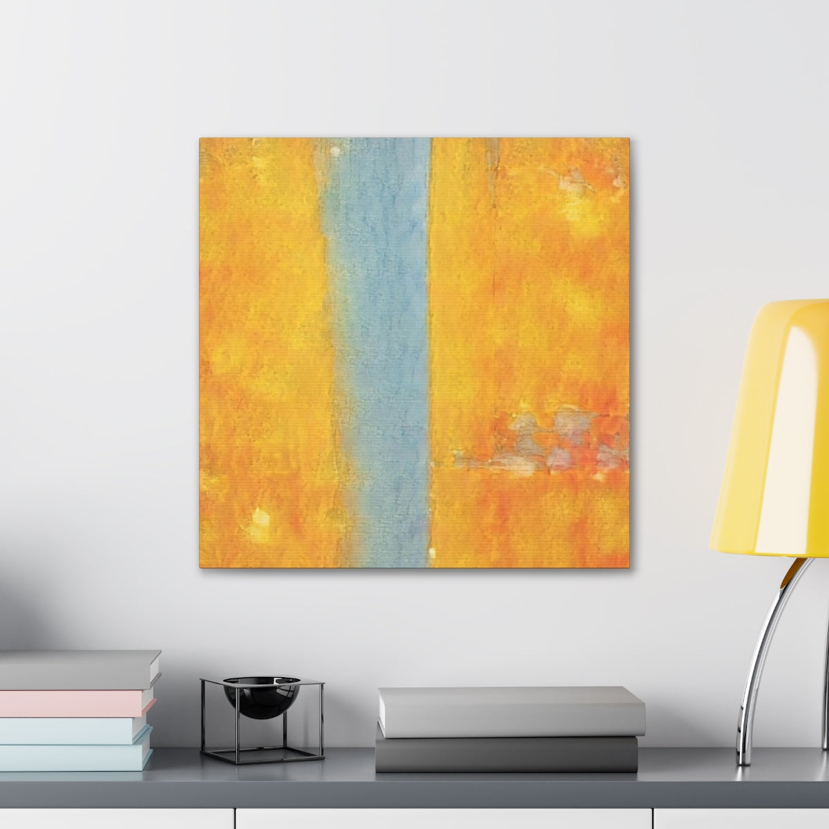 Blue and Gold - Canvas Gallery Wraps