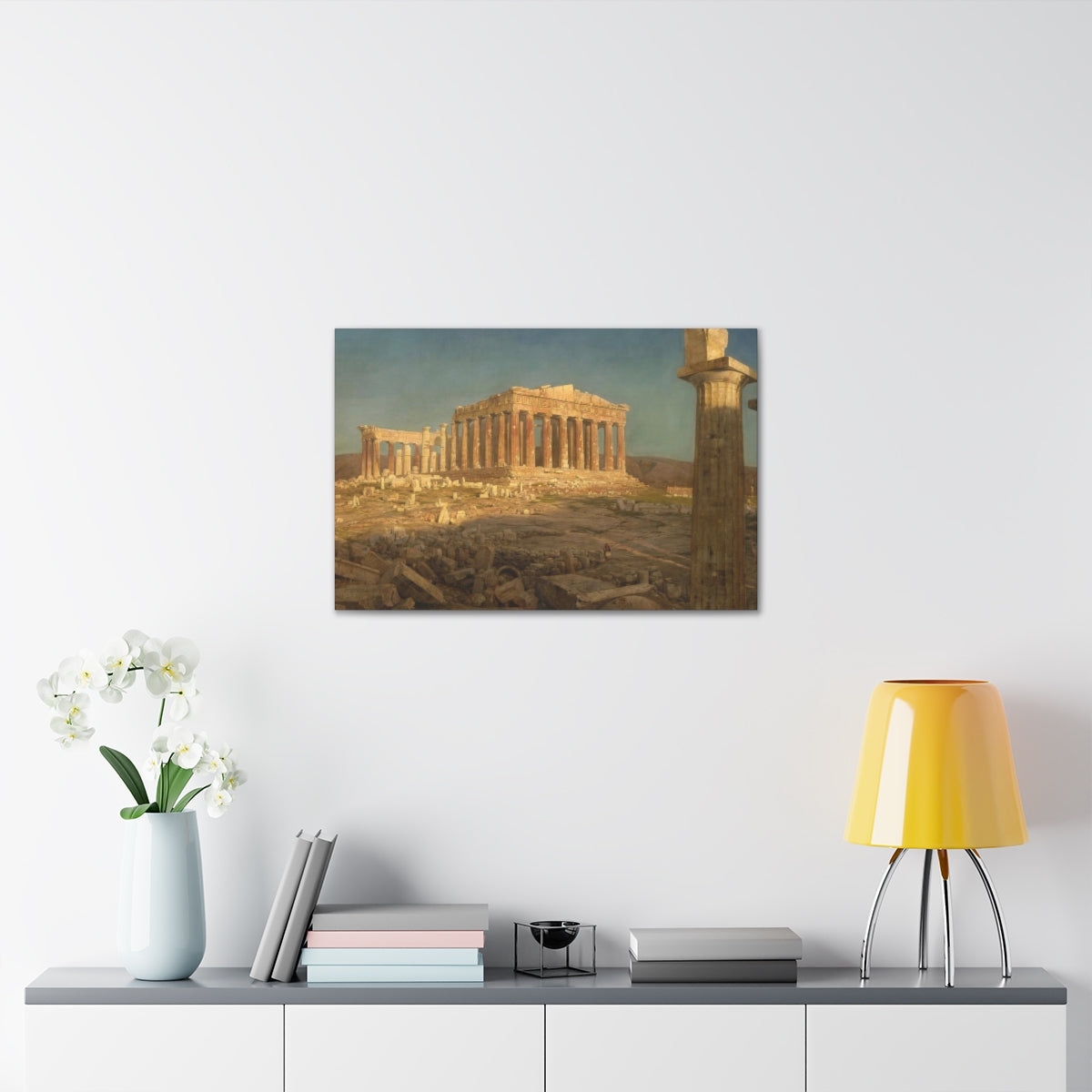 Frederic Edwin Church - The Parthenon - Canvas Gallery Wraps