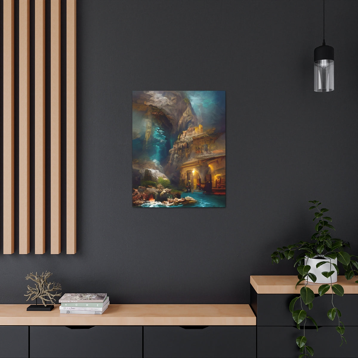 Secret Pirate Grotto - Canvas Gallery Wraps