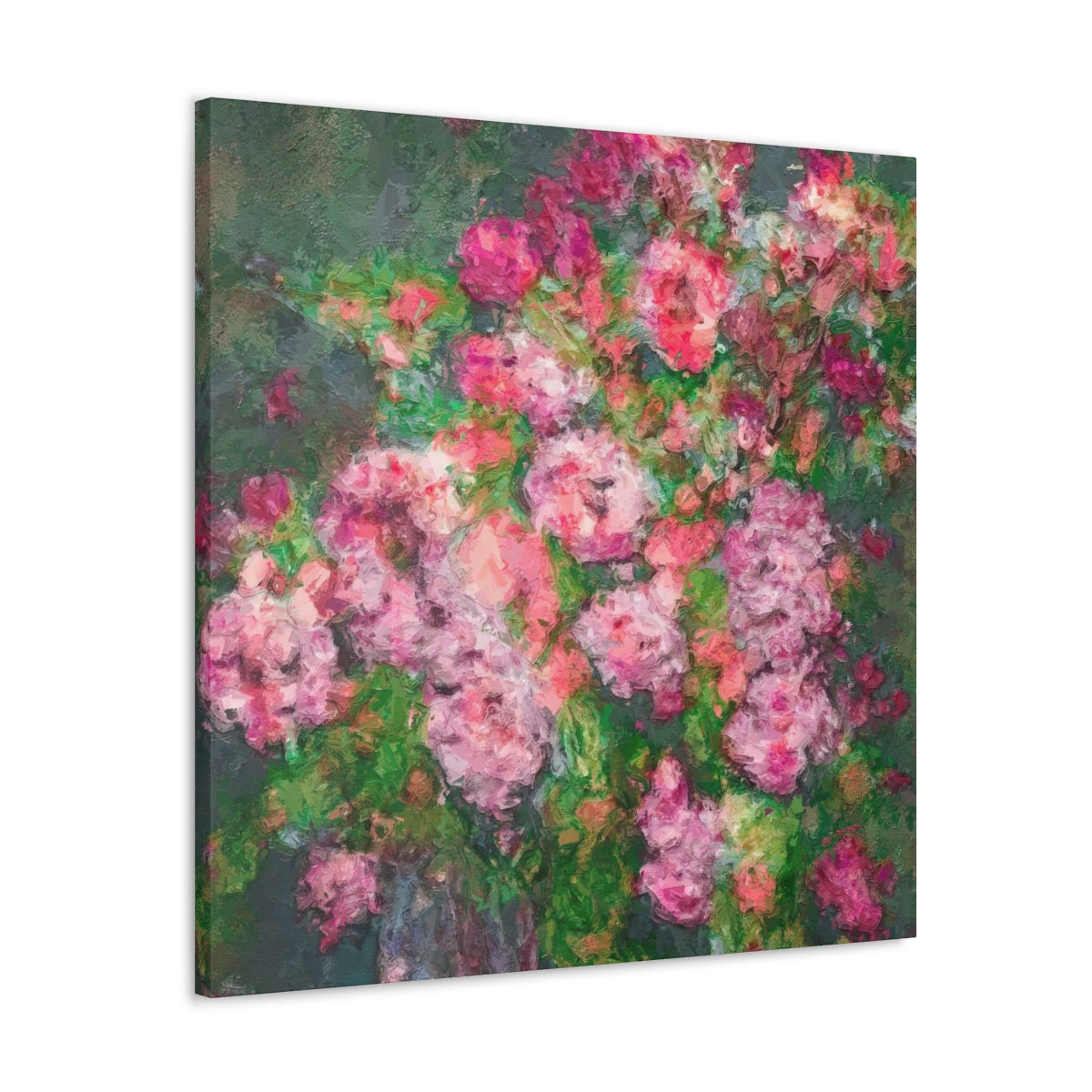 Bouquet of Flowers - Pink - Canvas Gallery Wraps