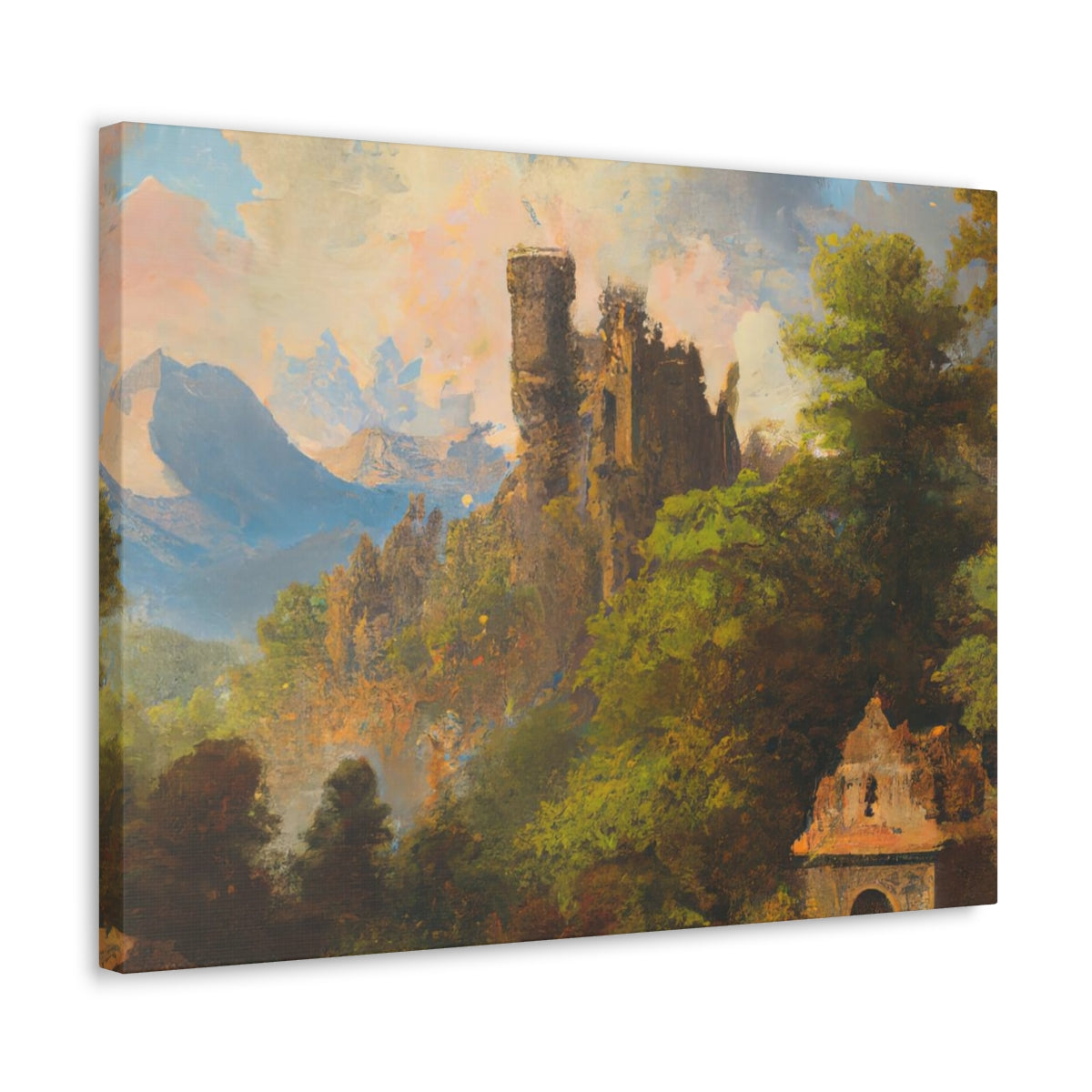 Castle Ruins - Canvas Gallery Wraps