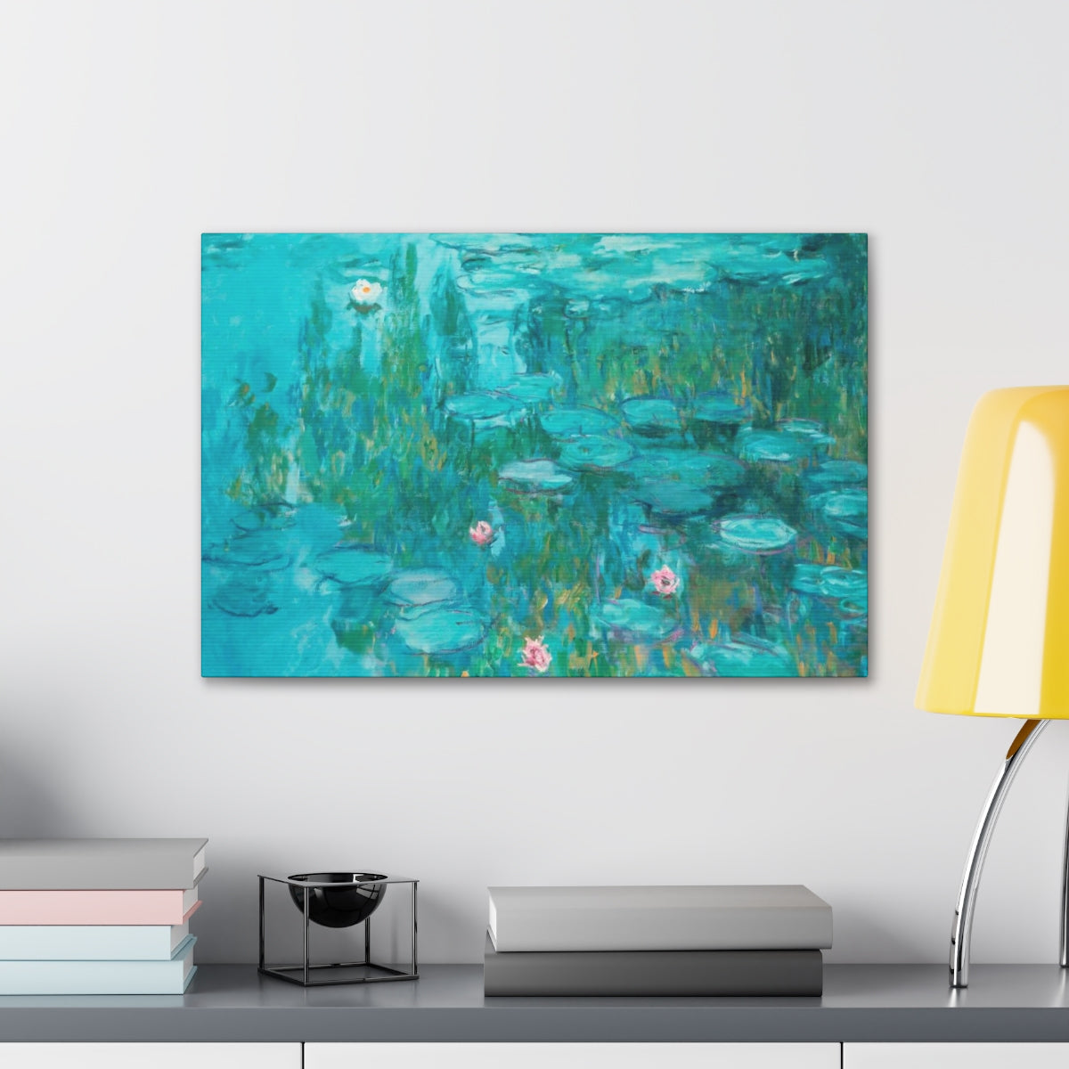 Claude Monet - Nymphéas (Water Lilies) - Canvas Gallery Wraps