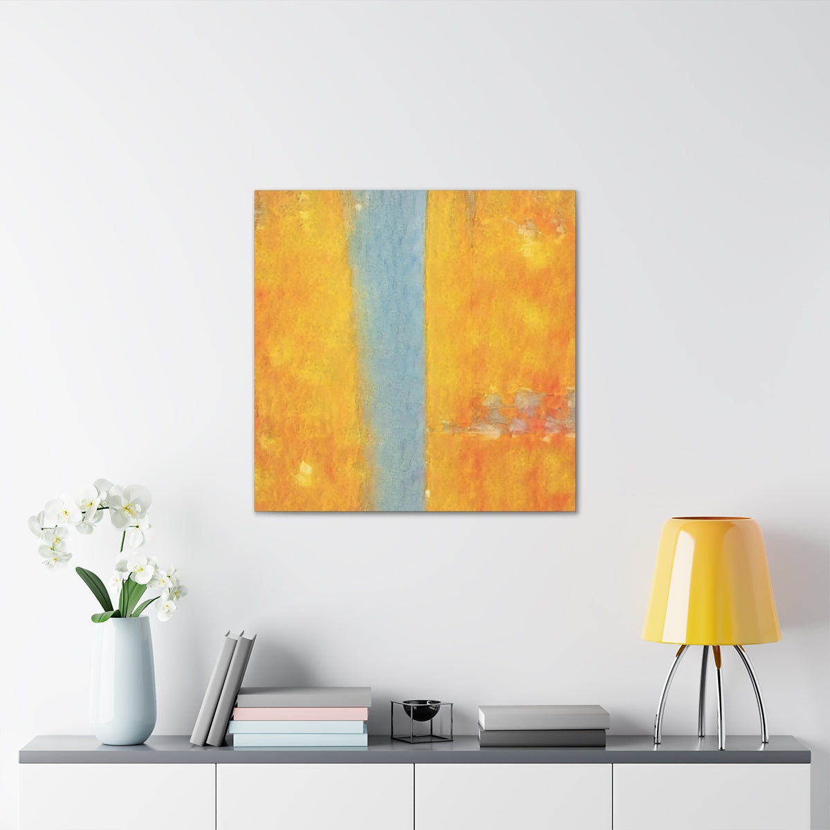 Blue and Gold - Canvas Gallery Wraps