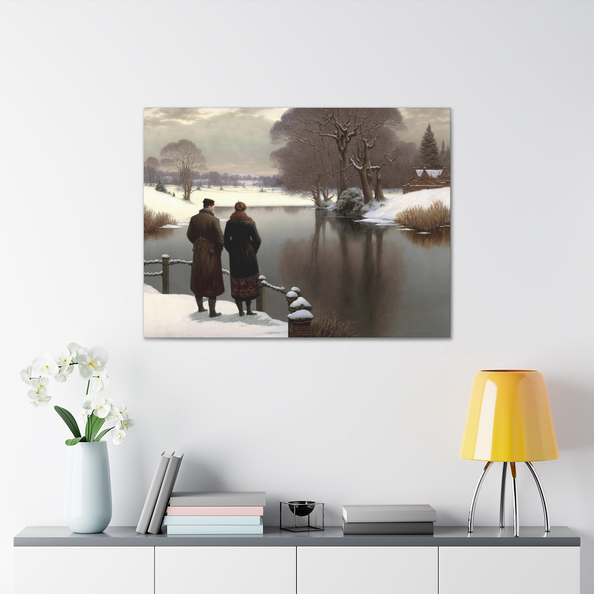 Winter Walk - Canvas Gallery Wraps