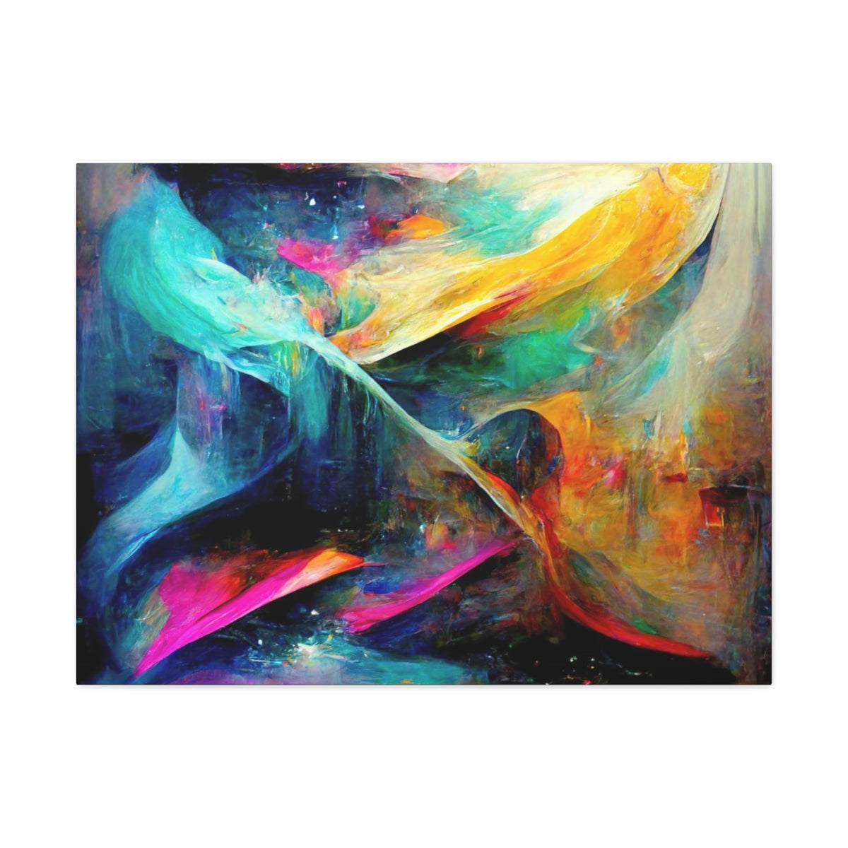 Magical Abstract Swirling - Canvas Gallery Wraps