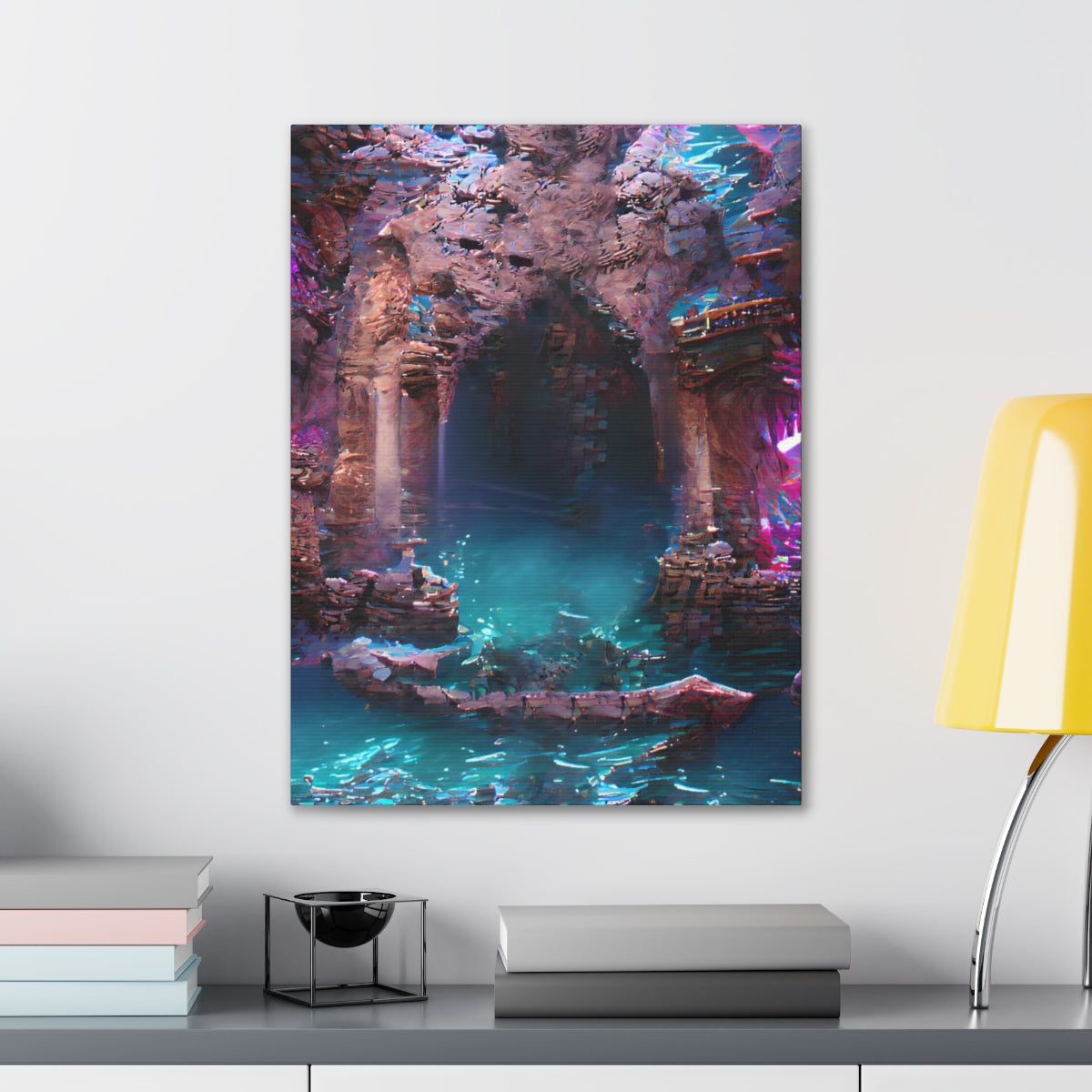 Atlantean Dungeon Entrance - Canvas Gallery Wraps