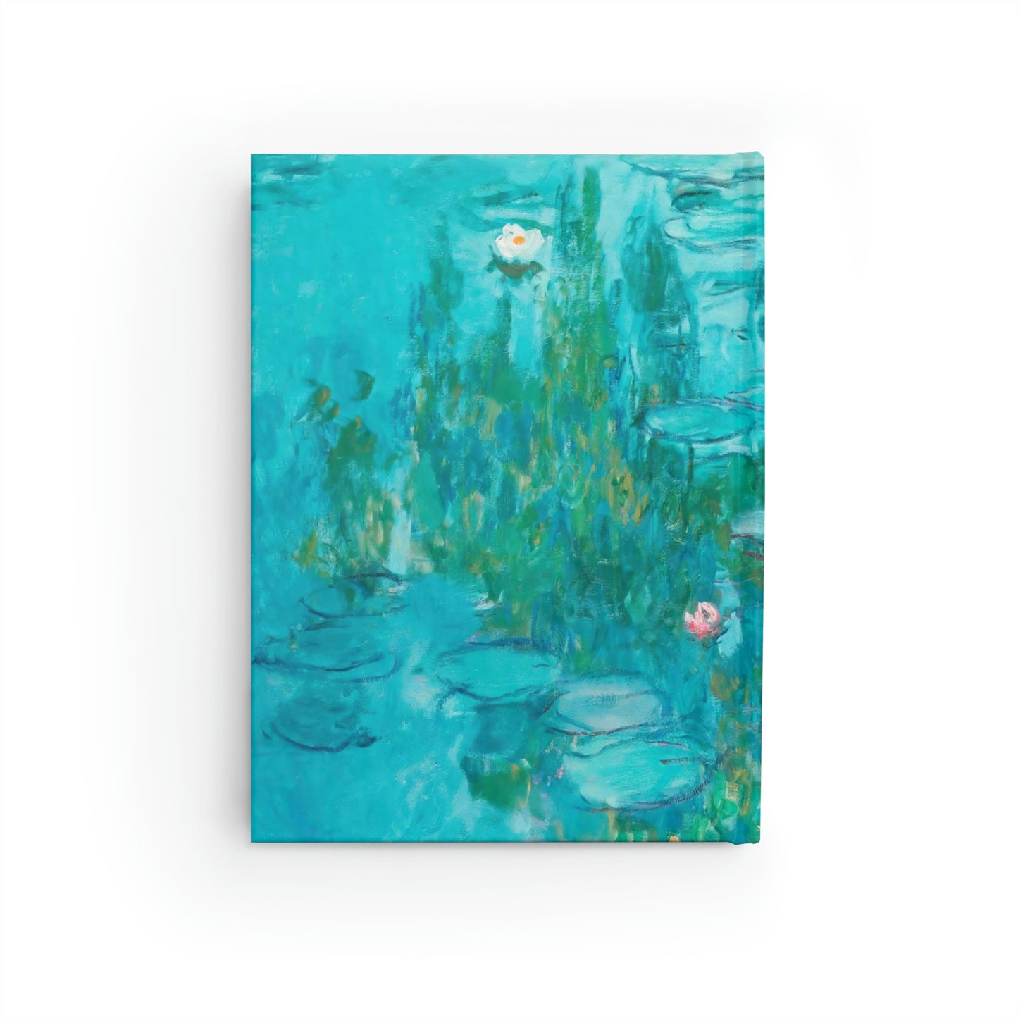 Claude Monet - Nymphéas (Water Lilies) - Blank Hardcover Journal