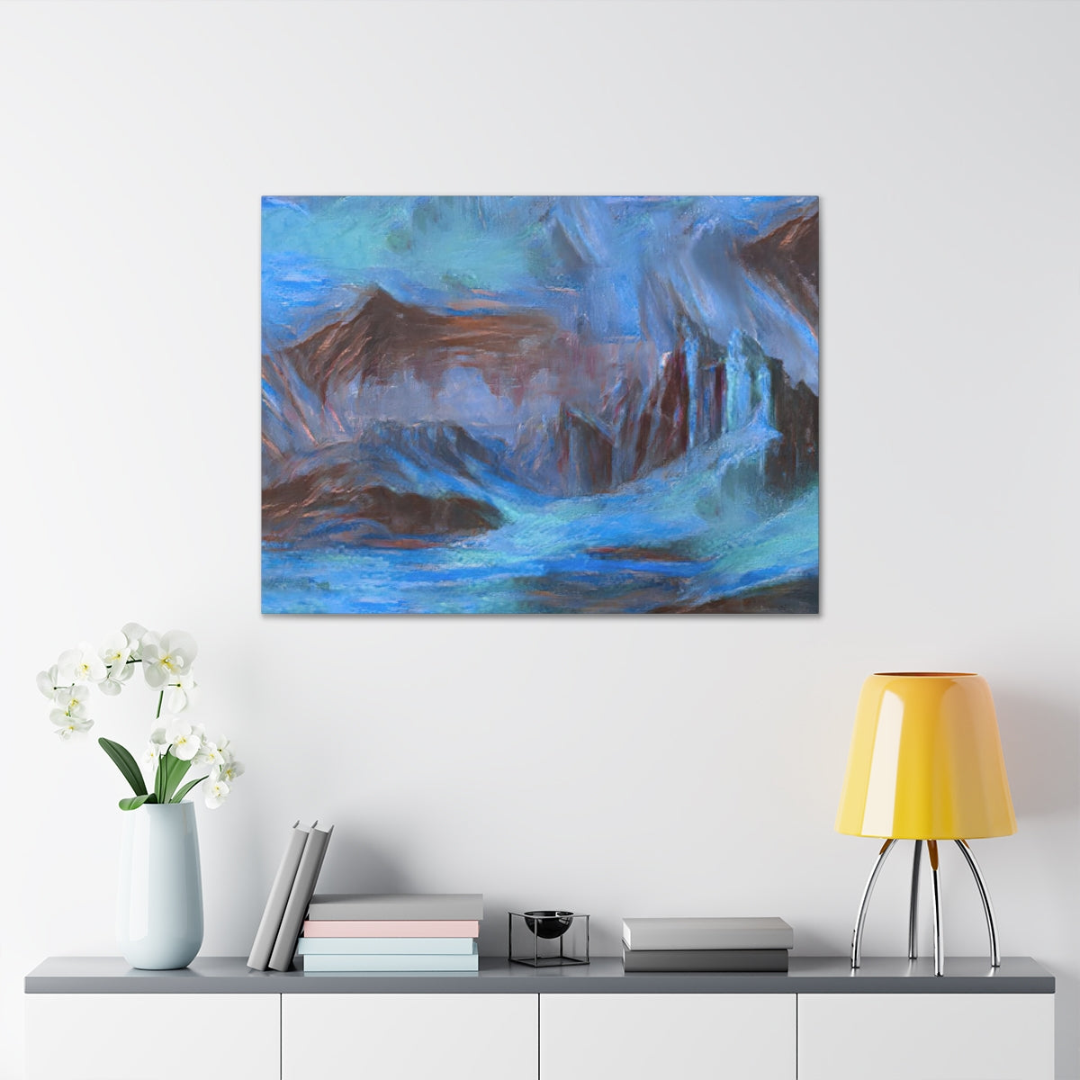 A Flood To Wash The World Away - Canvas Gallery Wraps