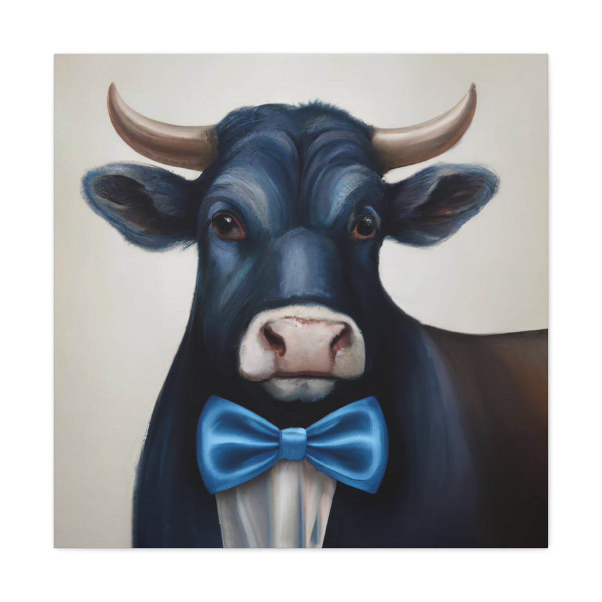 BowTiedOx - Canvas Gallery Wraps