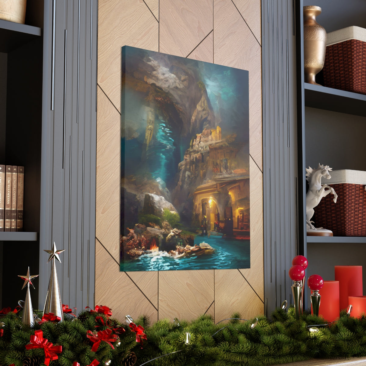 Secret Pirate Grotto - Canvas Gallery Wraps