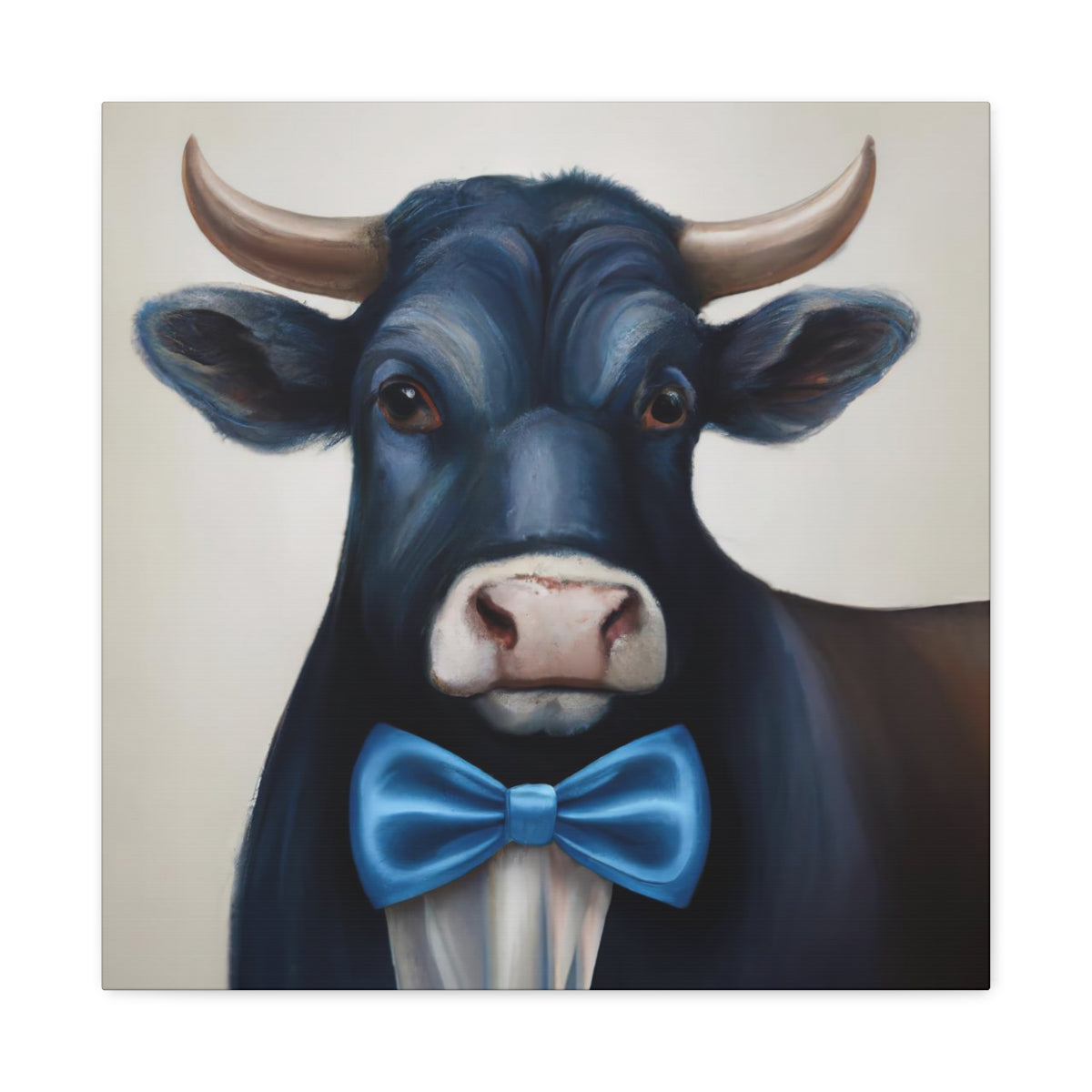 BowTiedOx - Canvas Gallery Wraps