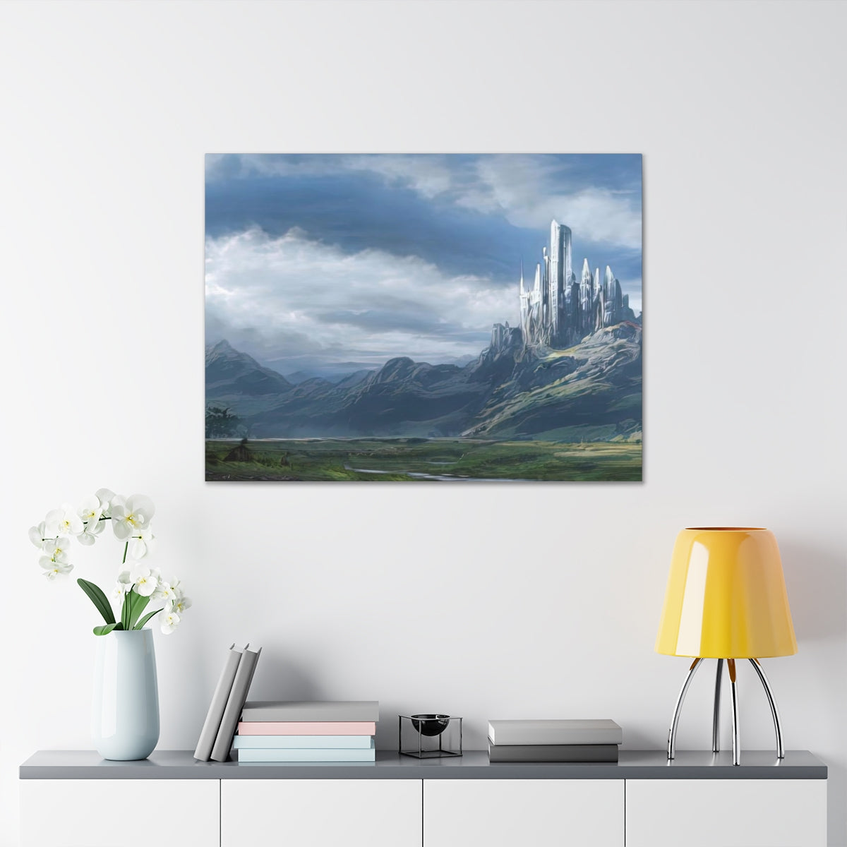 The Crystal Citadel - Canvas Gallery Wraps