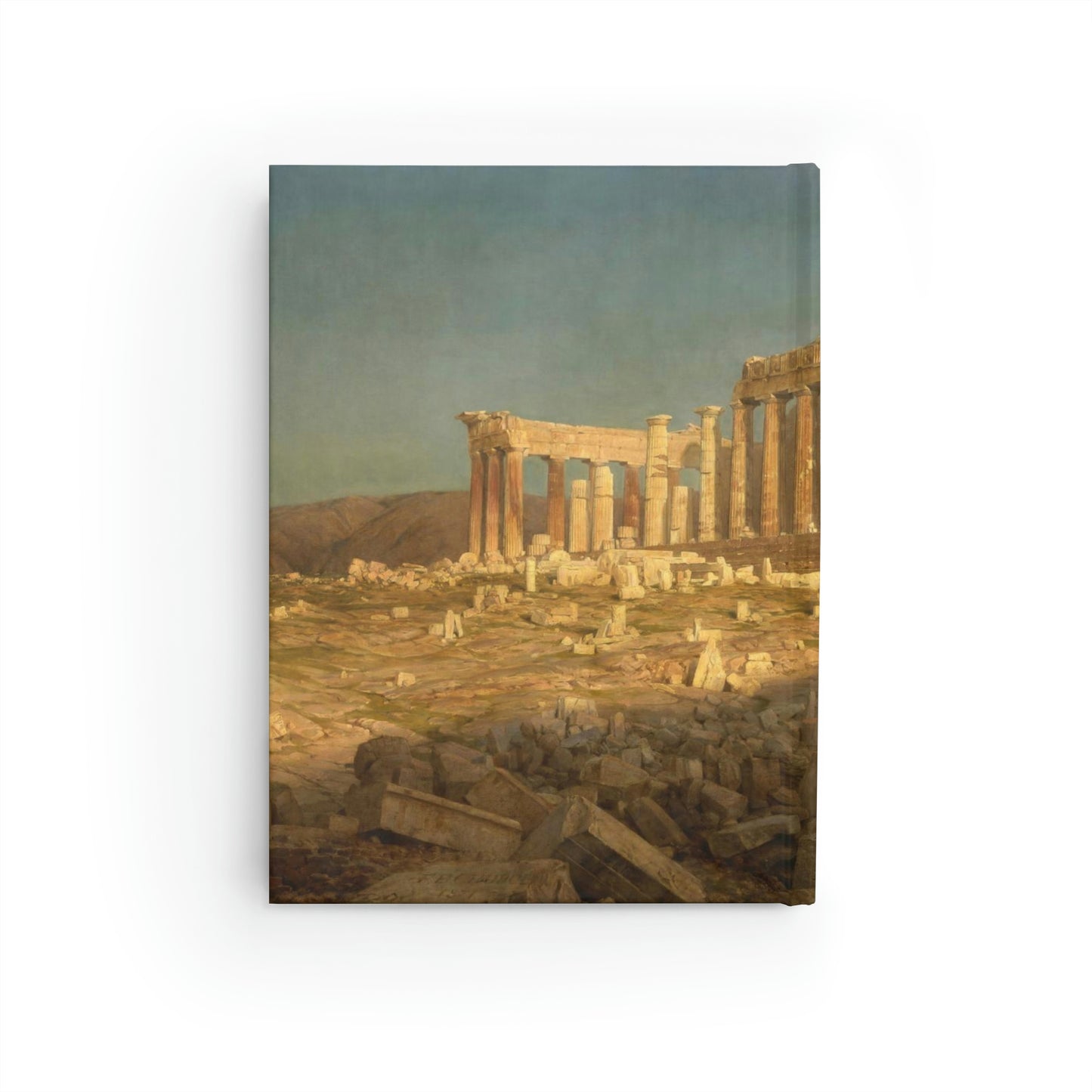 Frederic Edwin Church - The Parthenon - Blank Hardcover Journal