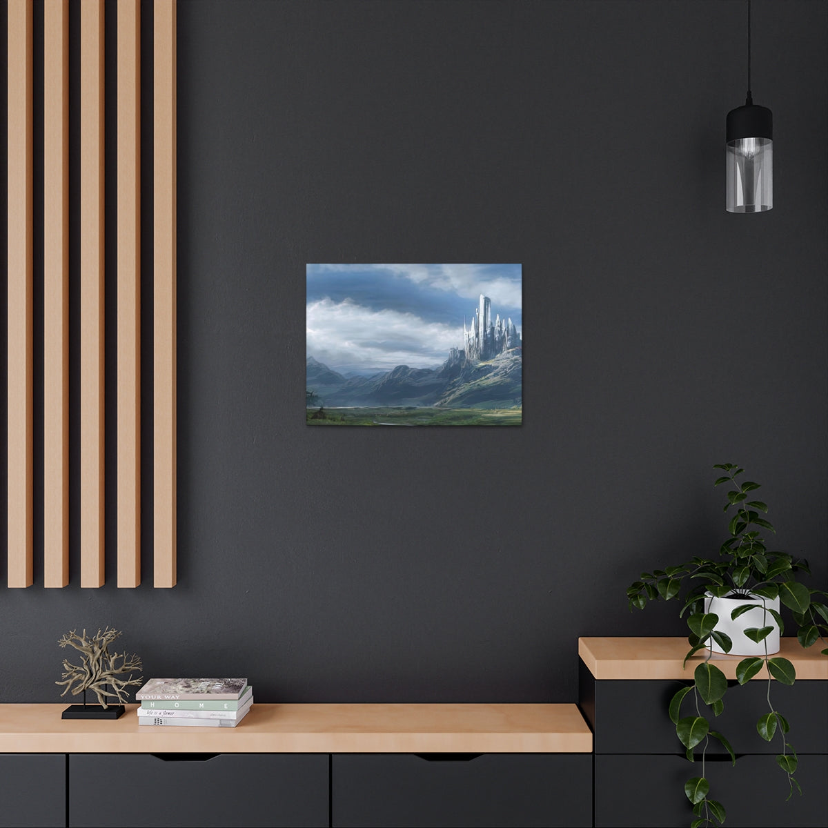 The Crystal Citadel - Canvas Gallery Wraps