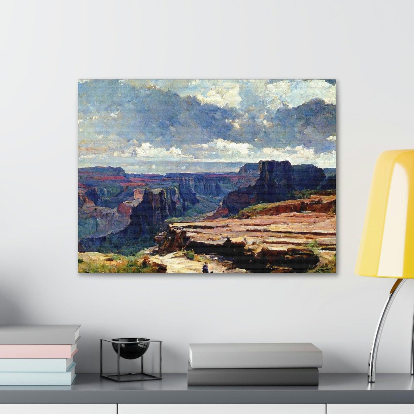 Impressionist Grand Canyon View - Canvas Gallery Wraps