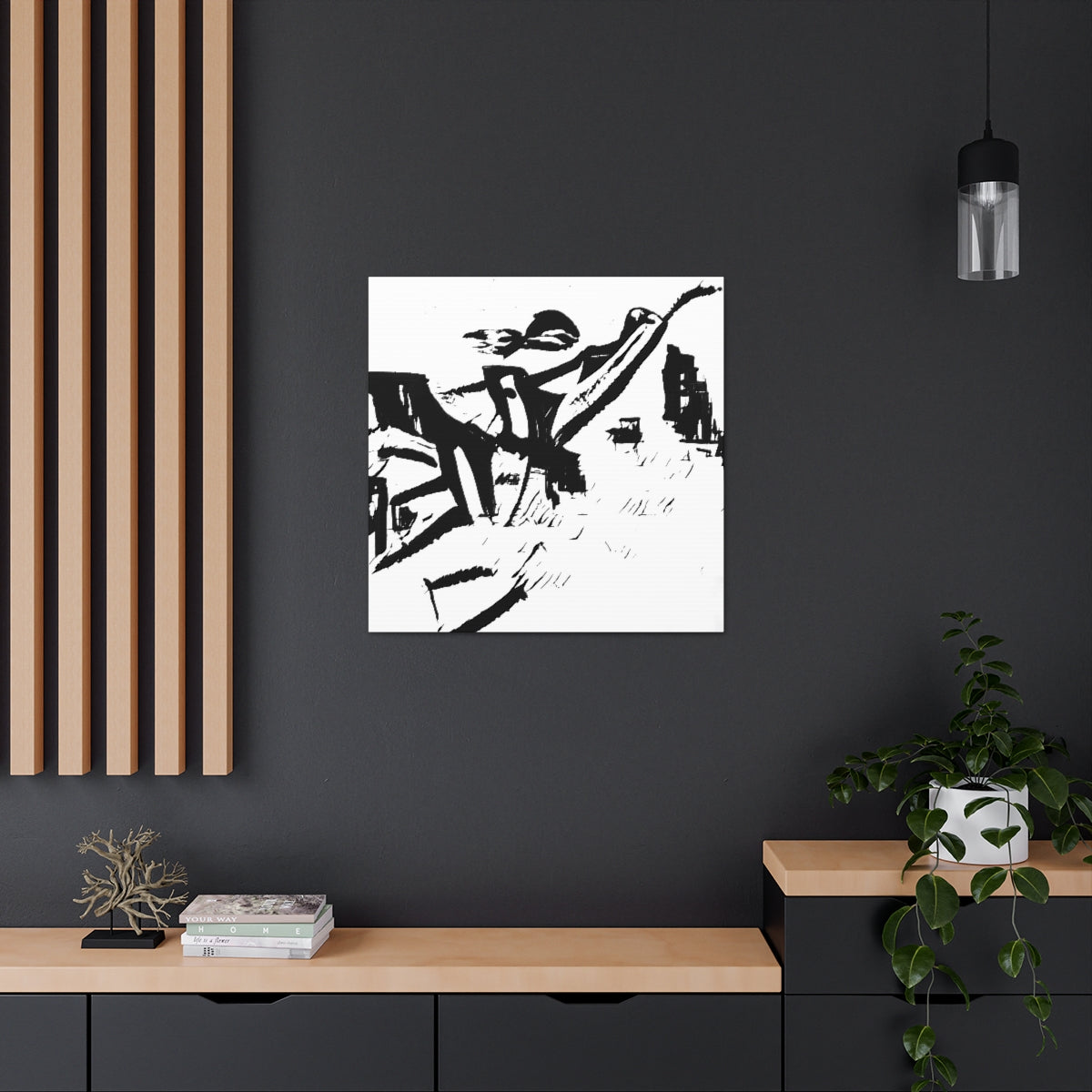 Inkblot - Canvas Gallery Wraps