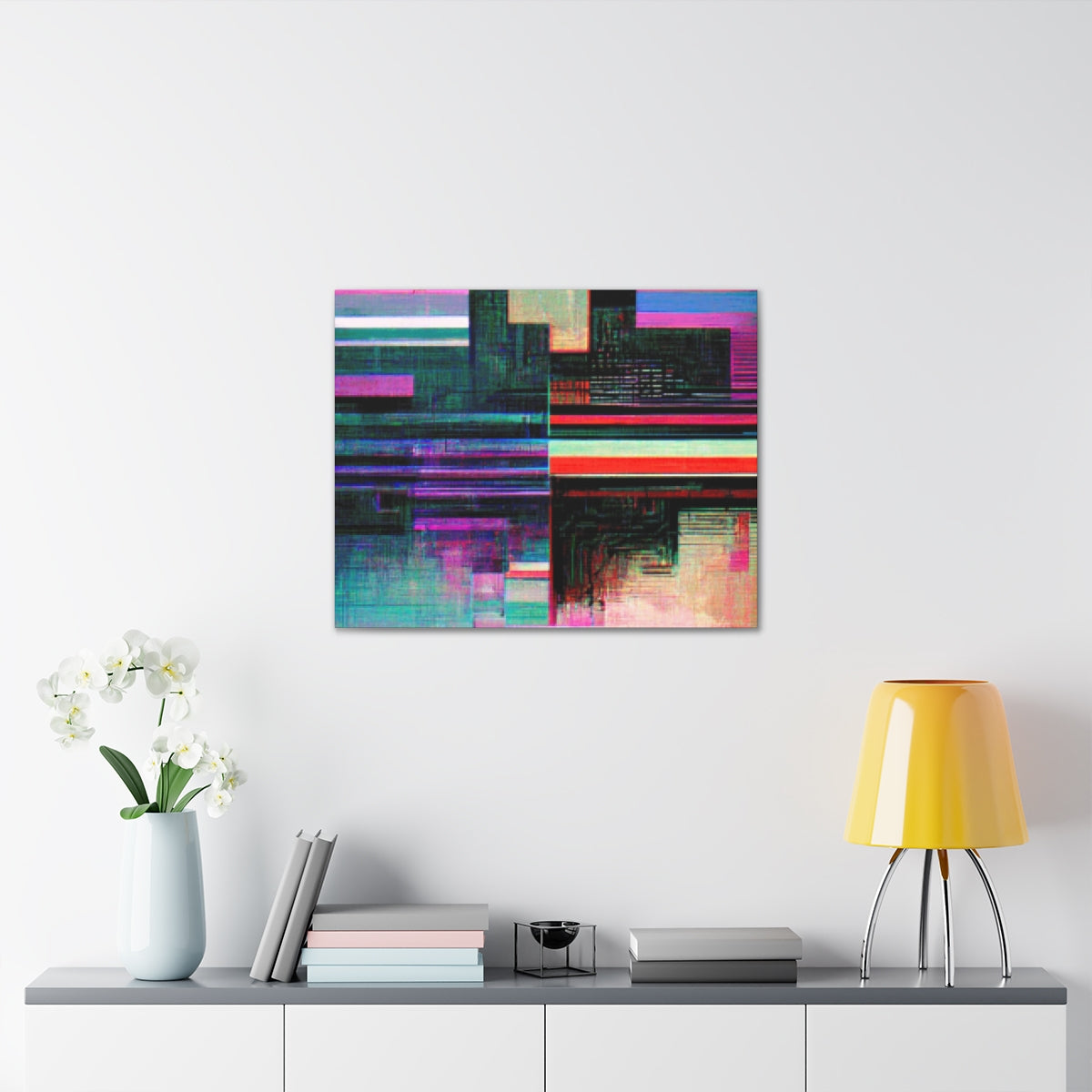 Cybernetic Glitch 2 - Canvas Gallery Wraps