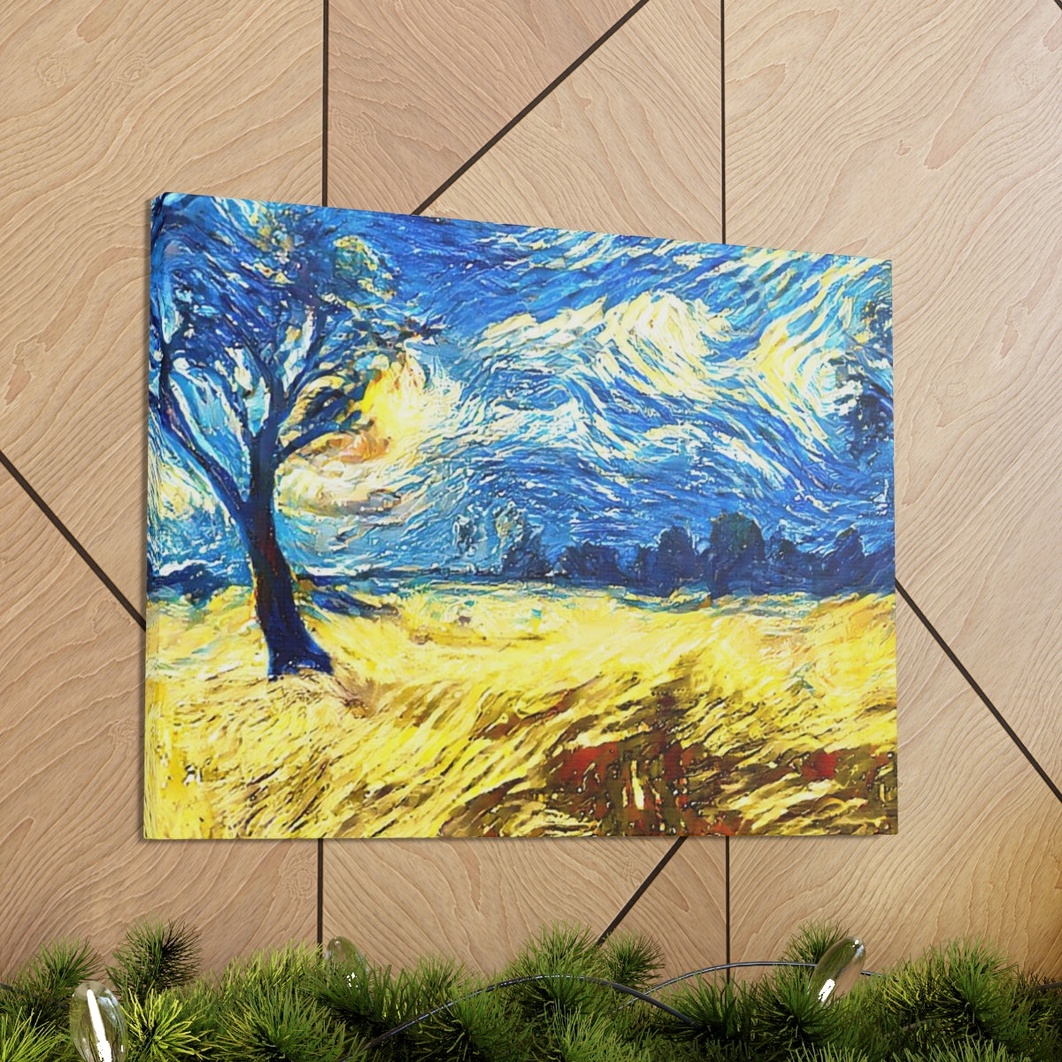 Yellow Fields - Canvas Gallery Wraps