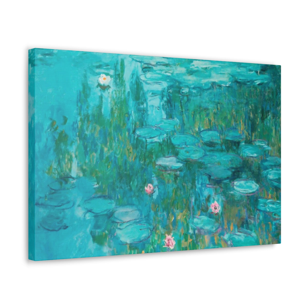 Claude Monet - Nymphéas (Water Lilies) - Canvas Gallery Wraps