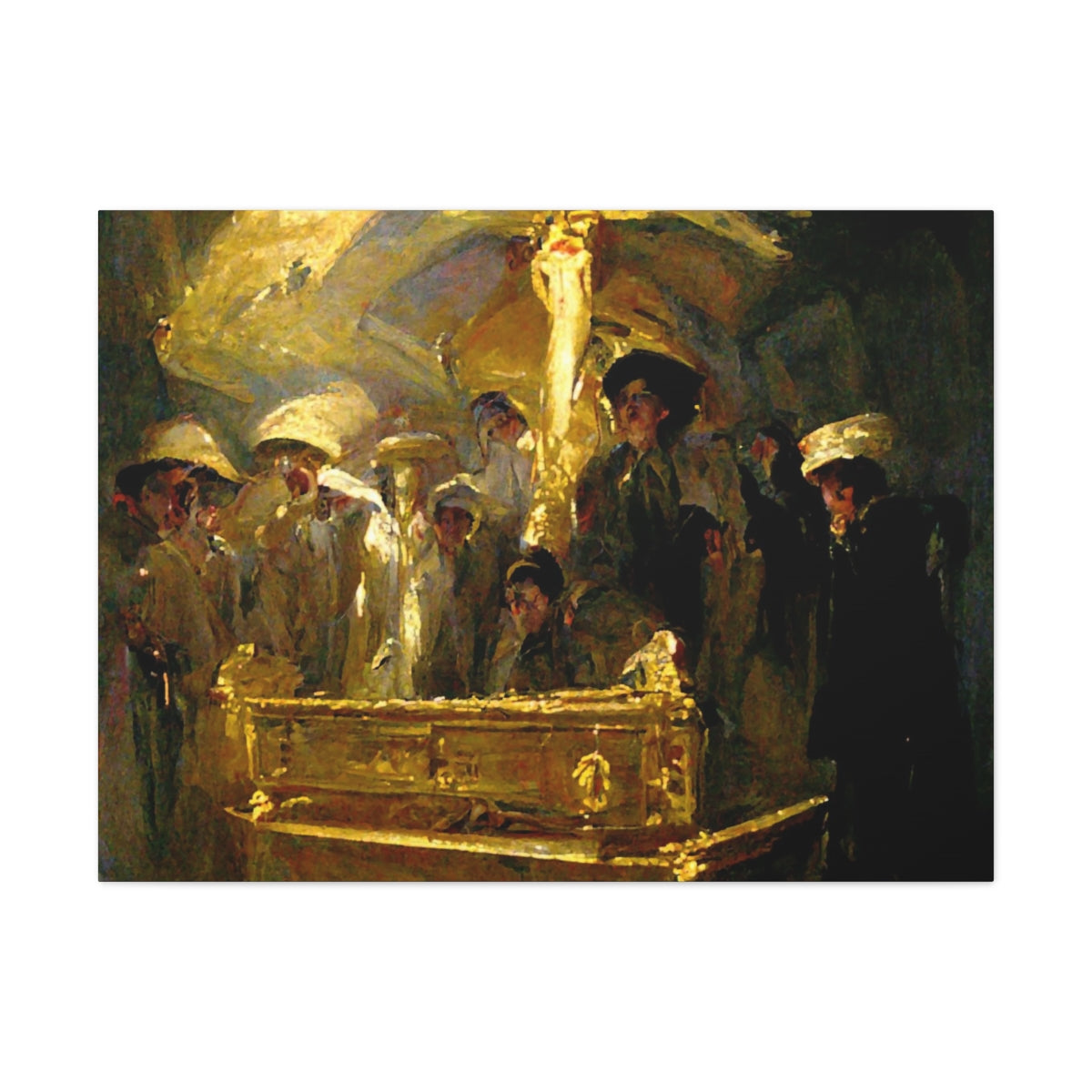 Opening The Ark of the Covenant - Canvas Gallery Wraps