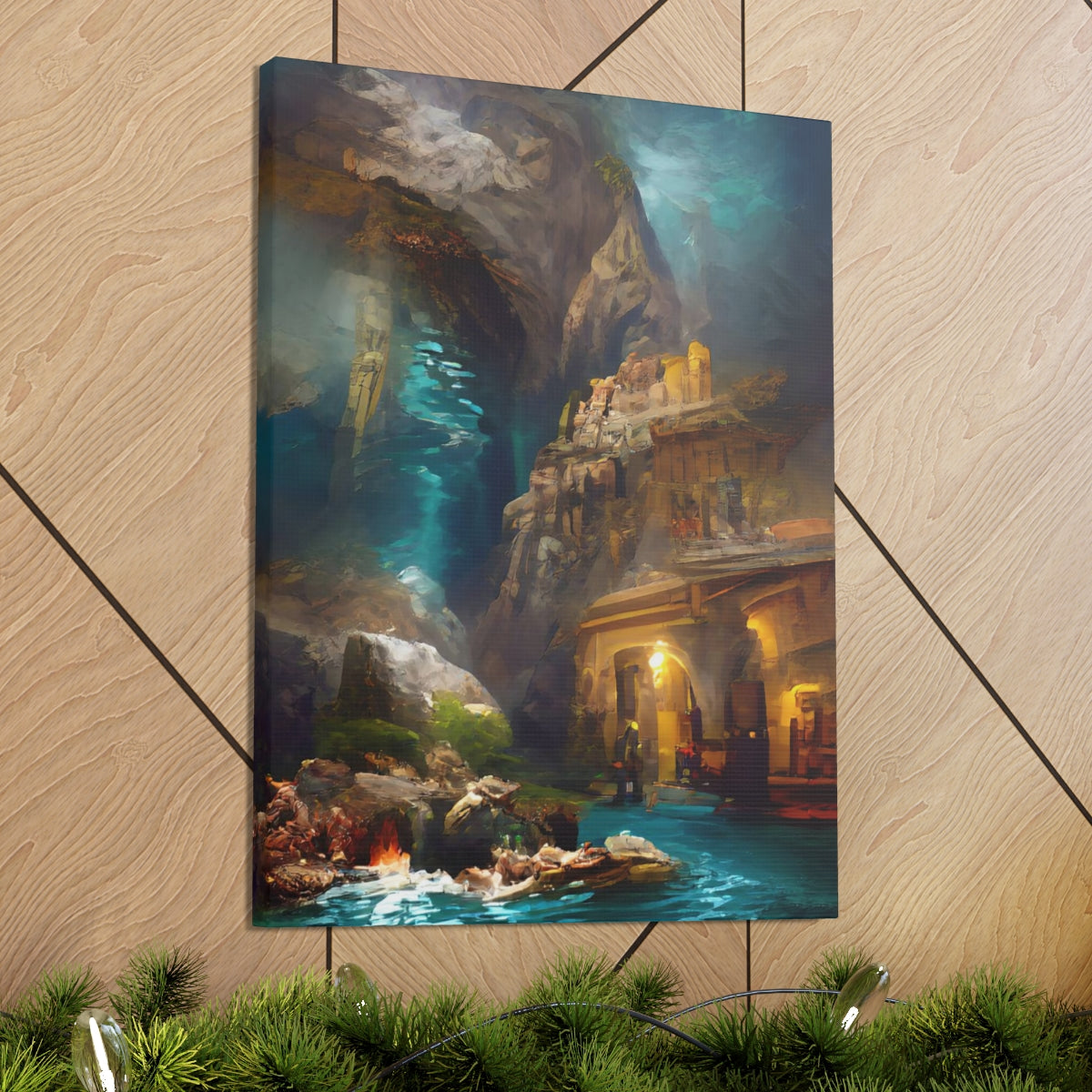 Secret Pirate Grotto - Canvas Gallery Wraps