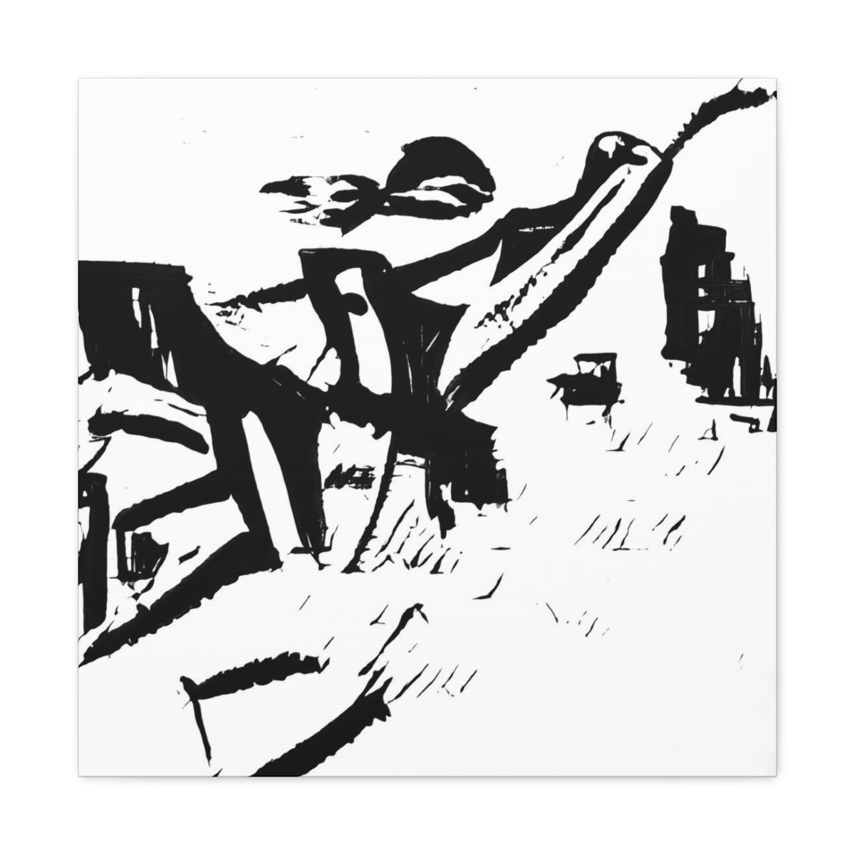 Inkblot - Canvas Gallery Wraps