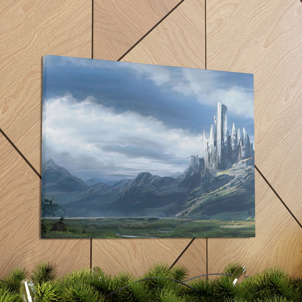 The Crystal Citadel - Canvas Gallery Wraps