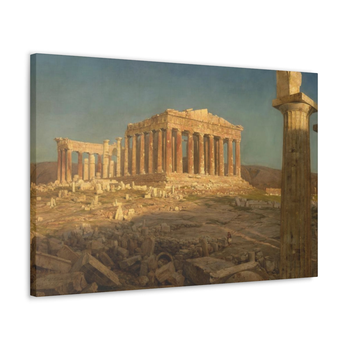 Frederic Edwin Church - The Parthenon - Canvas Gallery Wraps