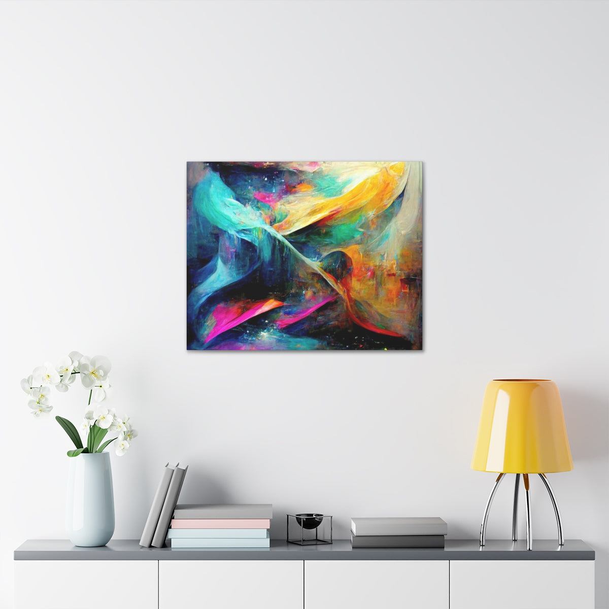 Magical Abstract Swirling - Canvas Gallery Wraps