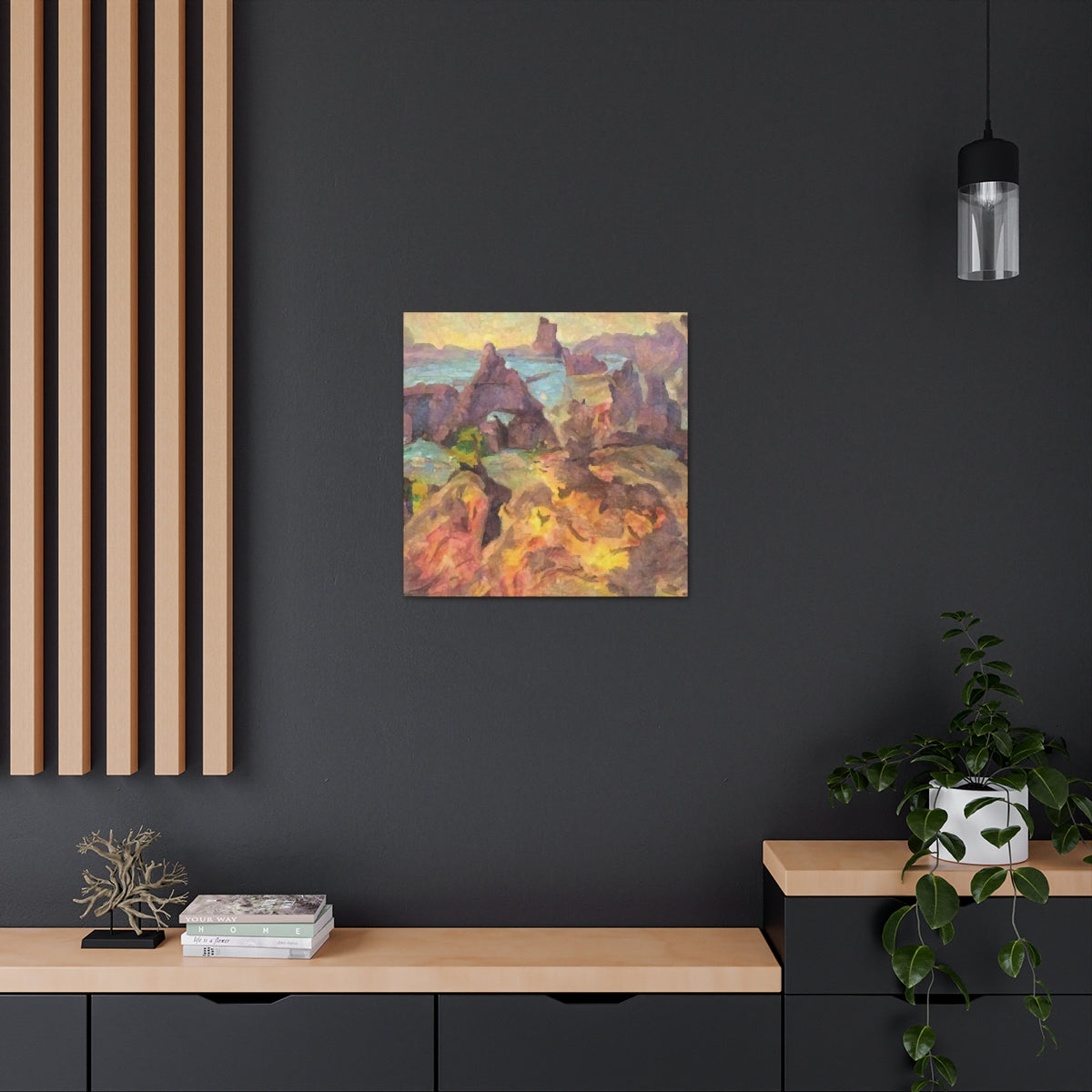 Colorful Cove - Canvas Gallery Wraps