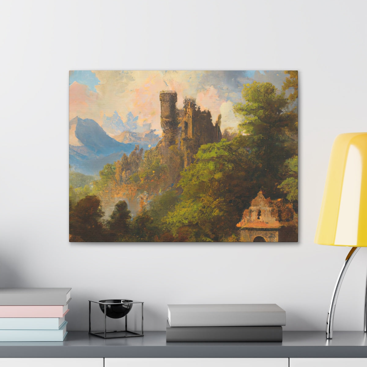 Castle Ruins - Canvas Gallery Wraps