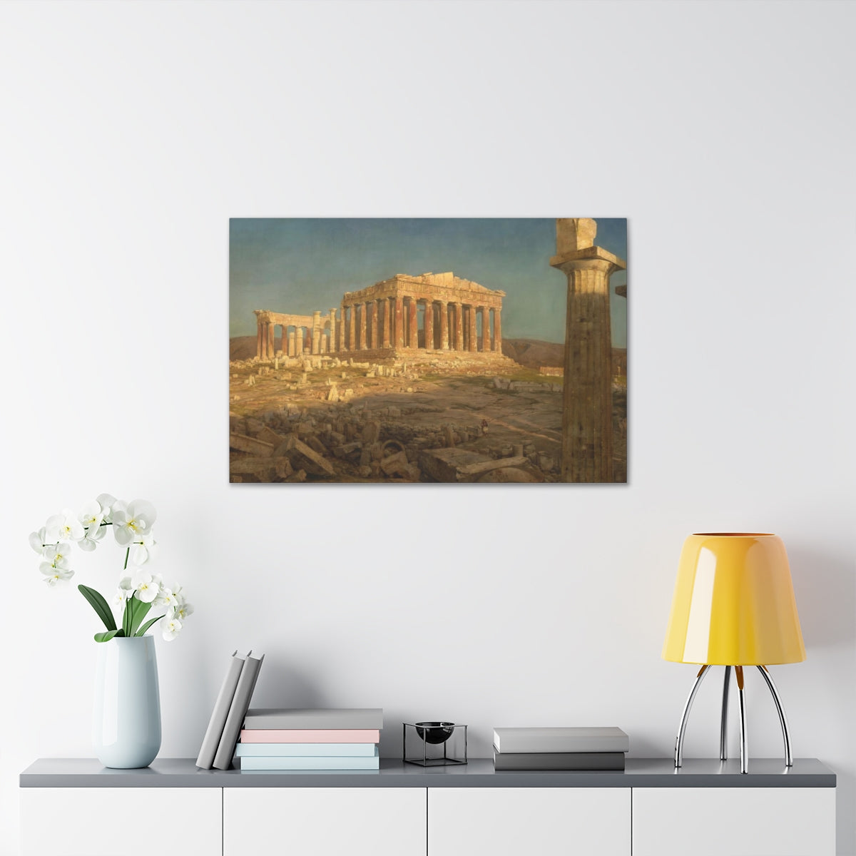 Frederic Edwin Church - The Parthenon - Canvas Gallery Wraps