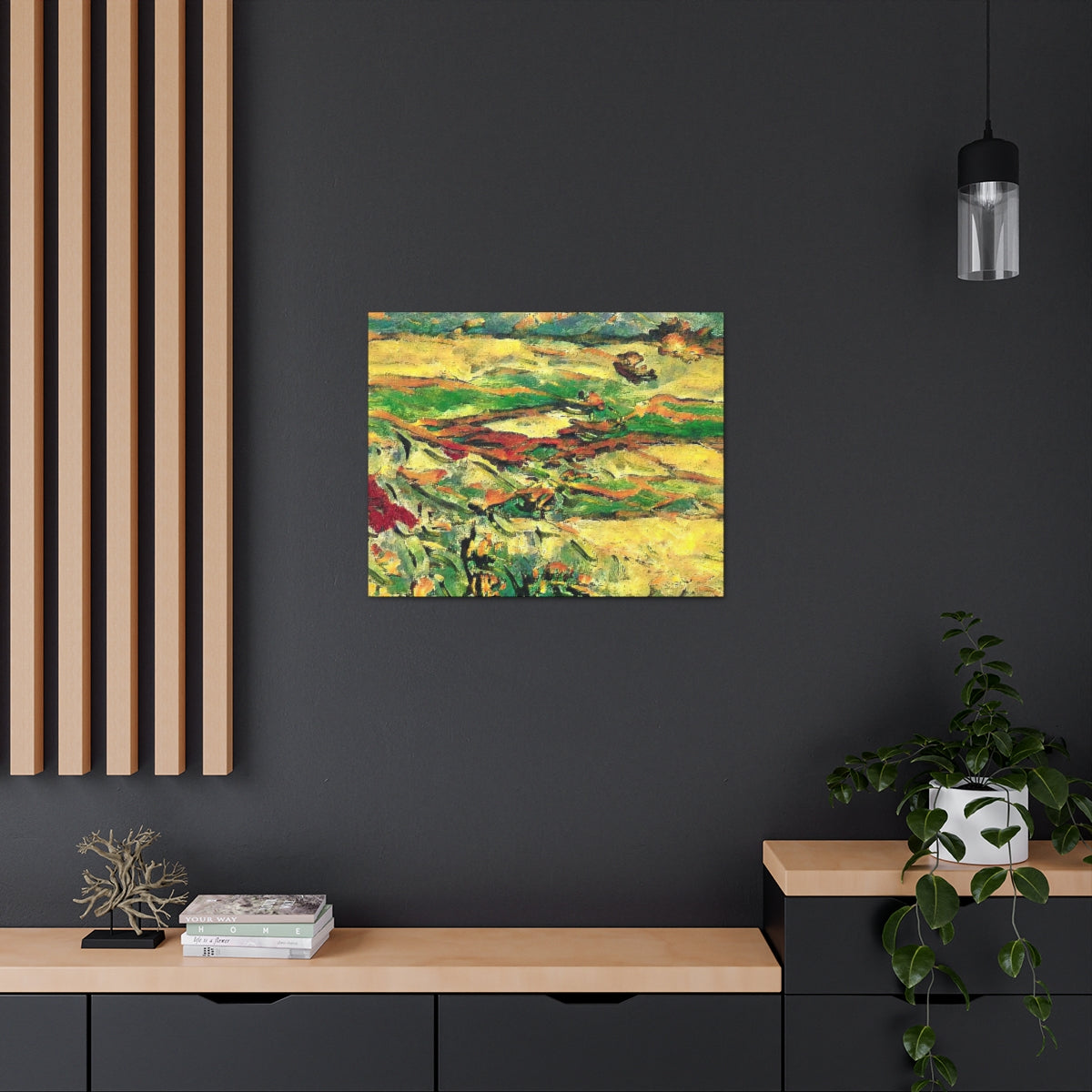 Yellow Water Lilies - Canvas Gallery Wraps