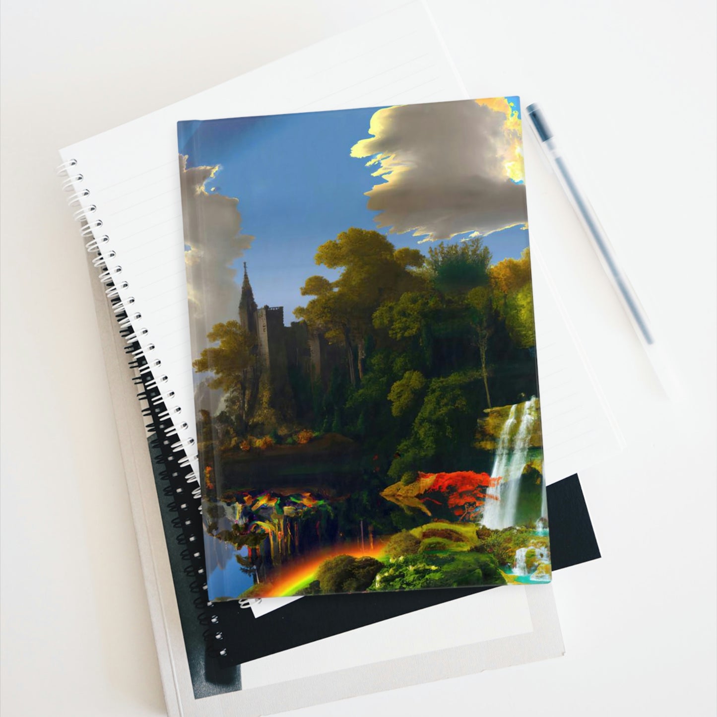 Vision of Paradise - Blank Hardcover Journal