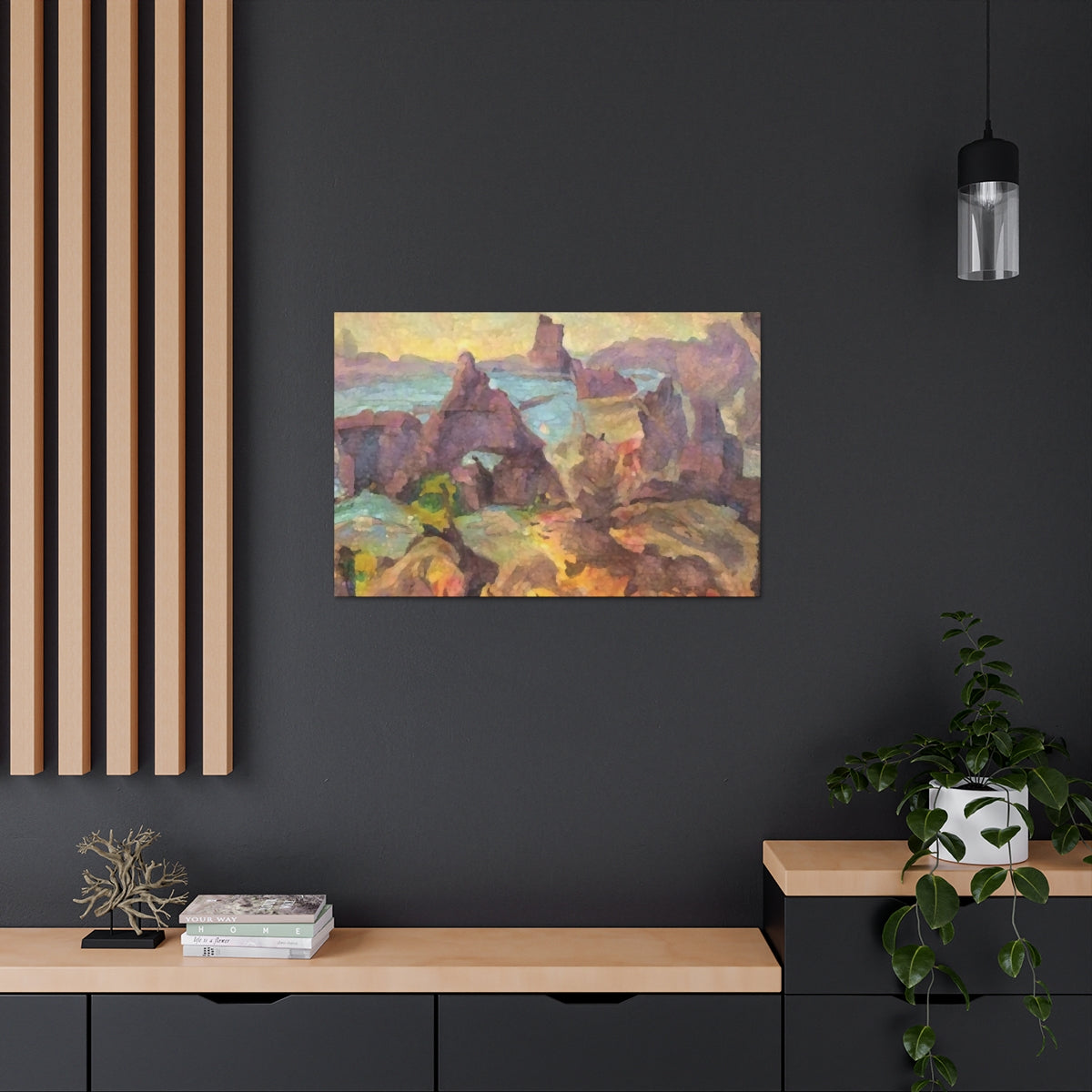 Colorful Cove - Canvas Gallery Wraps