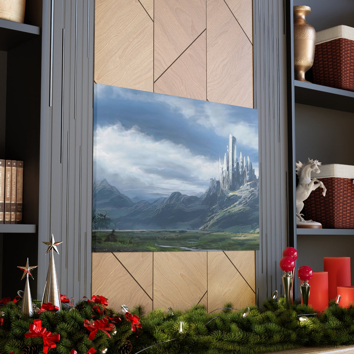 The Crystal Citadel - Canvas Gallery Wraps