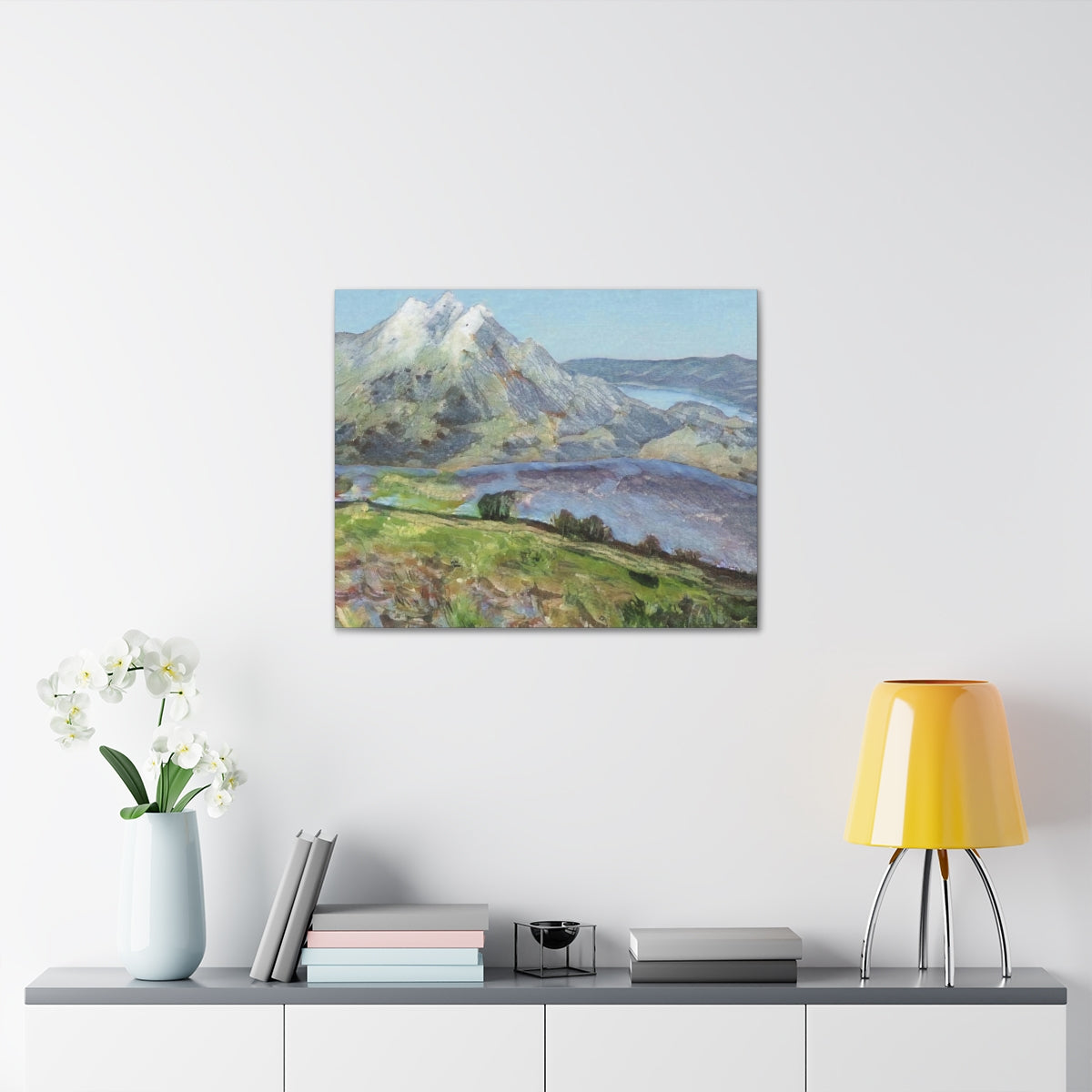 Mountainside Landscape - Canvas Gallery Wraps