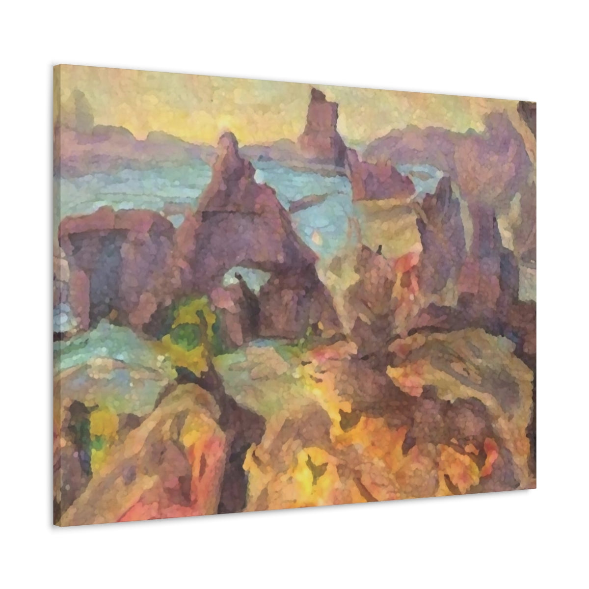 Colorful Cove - Canvas Gallery Wraps