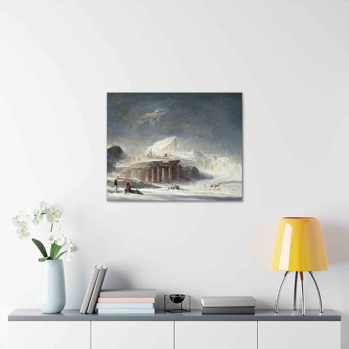 Antarctic Ruins - Canvas Gallery Wraps