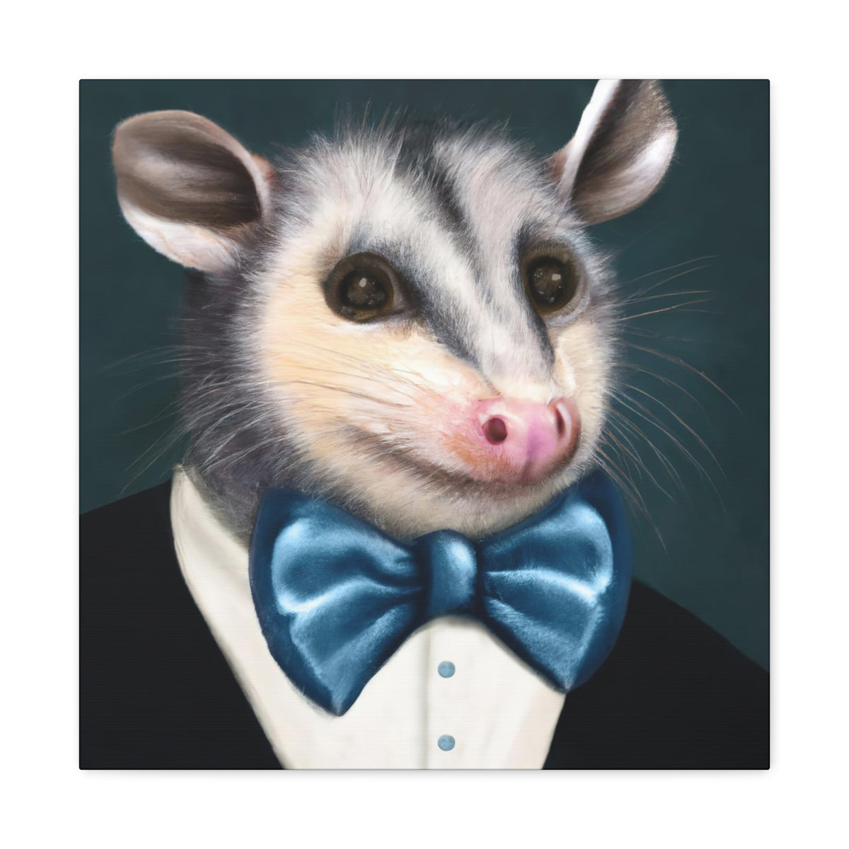 BowTiedOpossum - Canvas Gallery Wraps