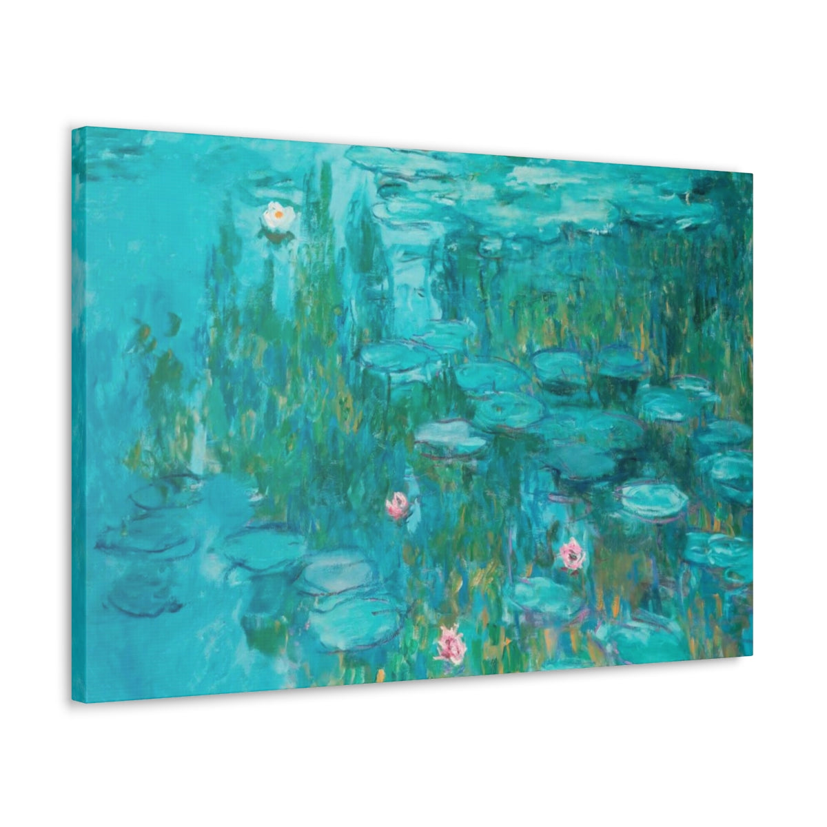 Claude Monet - Nymphéas (Water Lilies) - Canvas Gallery Wraps