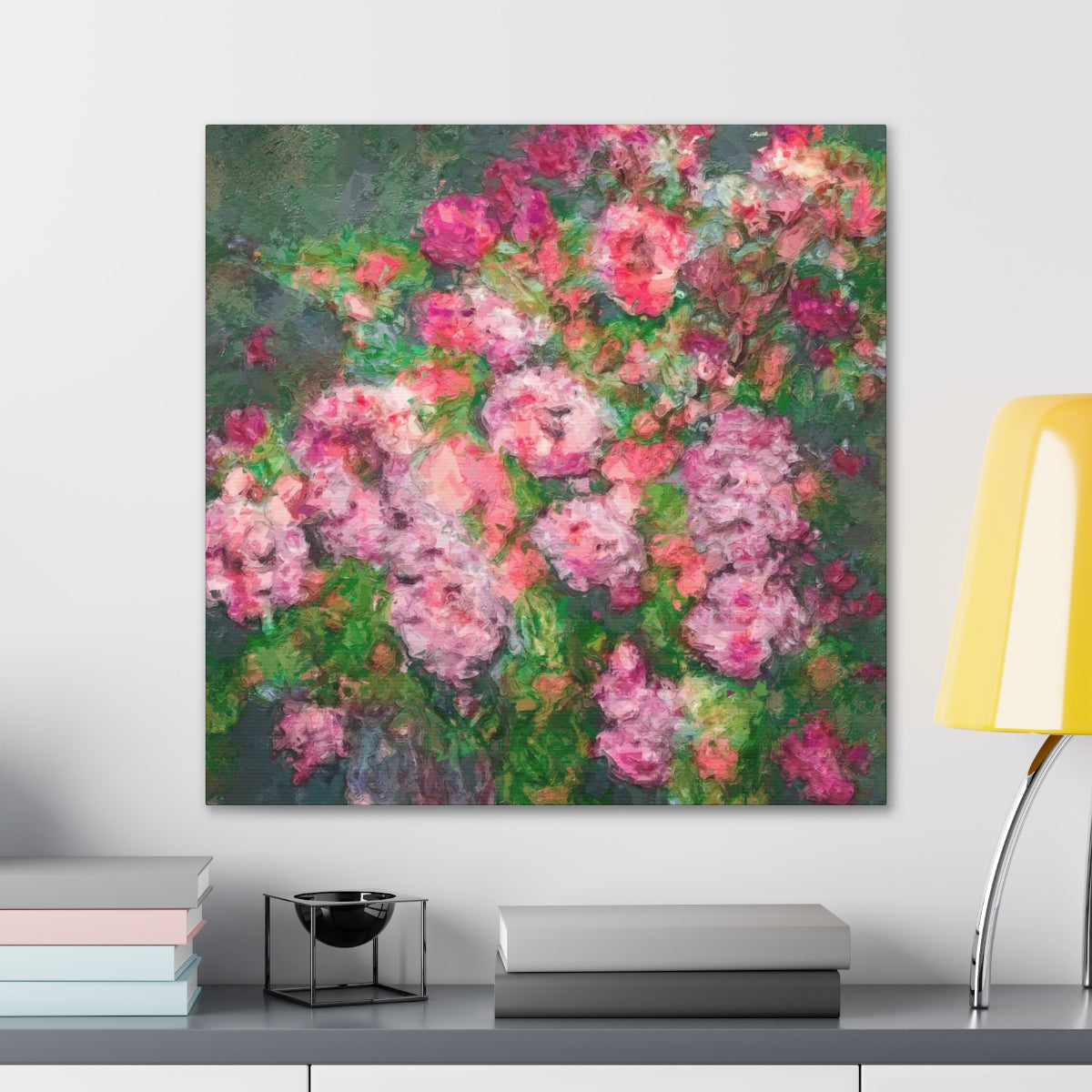 Bouquet of Flowers - Pink - Canvas Gallery Wraps