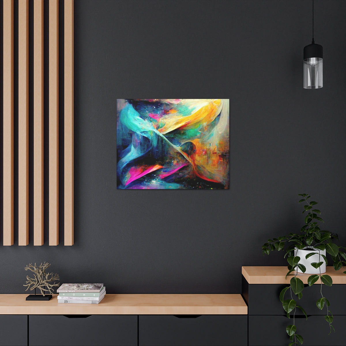 Magical Abstract Swirling - Canvas Gallery Wraps