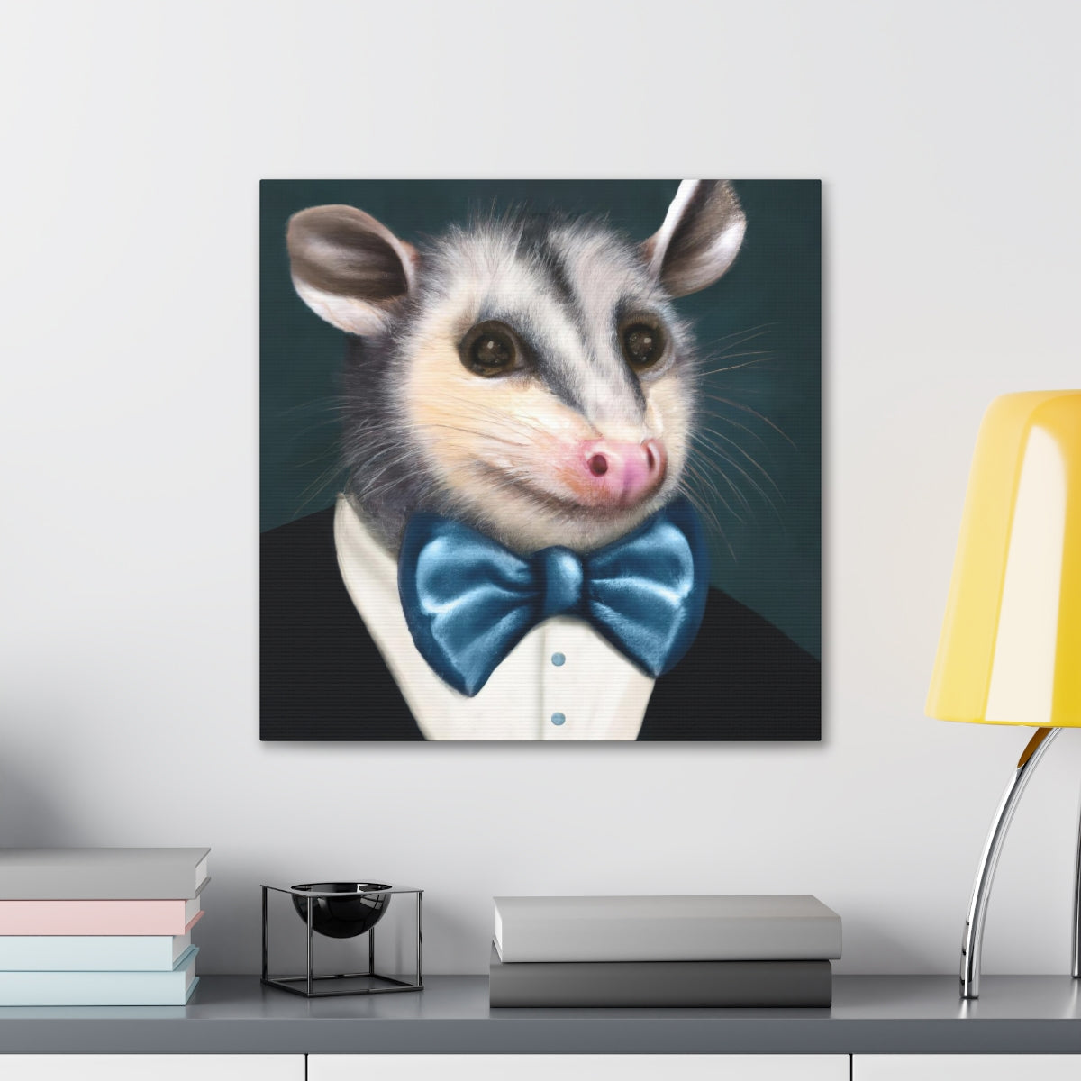 BowTiedOpossum - Canvas Gallery Wraps