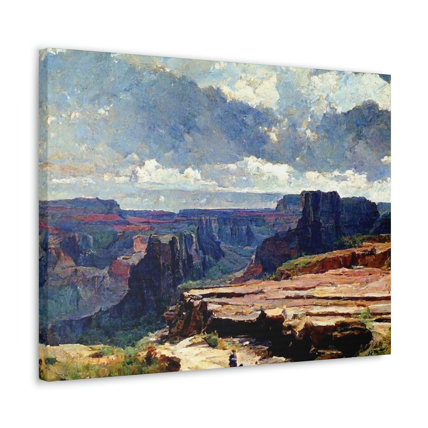 Impressionist Grand Canyon View - Canvas Gallery Wraps