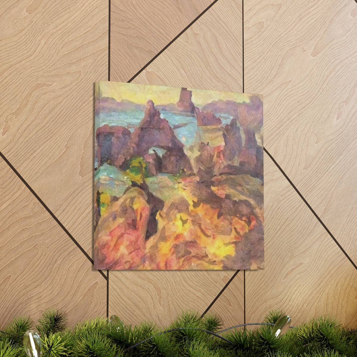 Colorful Cove - Canvas Gallery Wraps