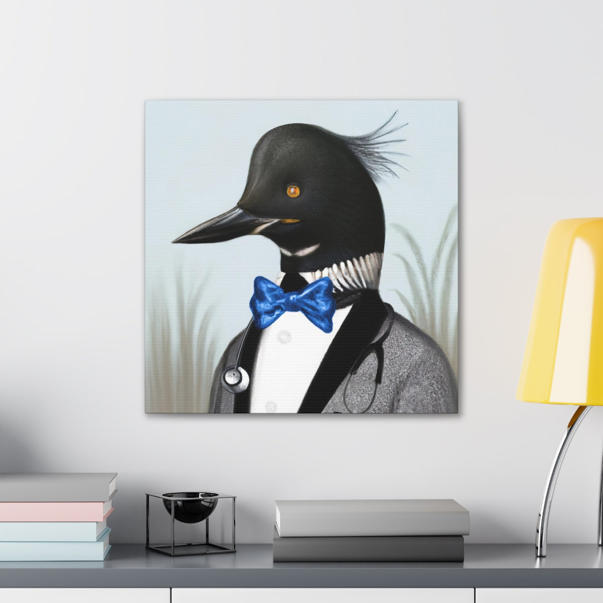 BowTiedLoon - Canvas Gallery Wraps