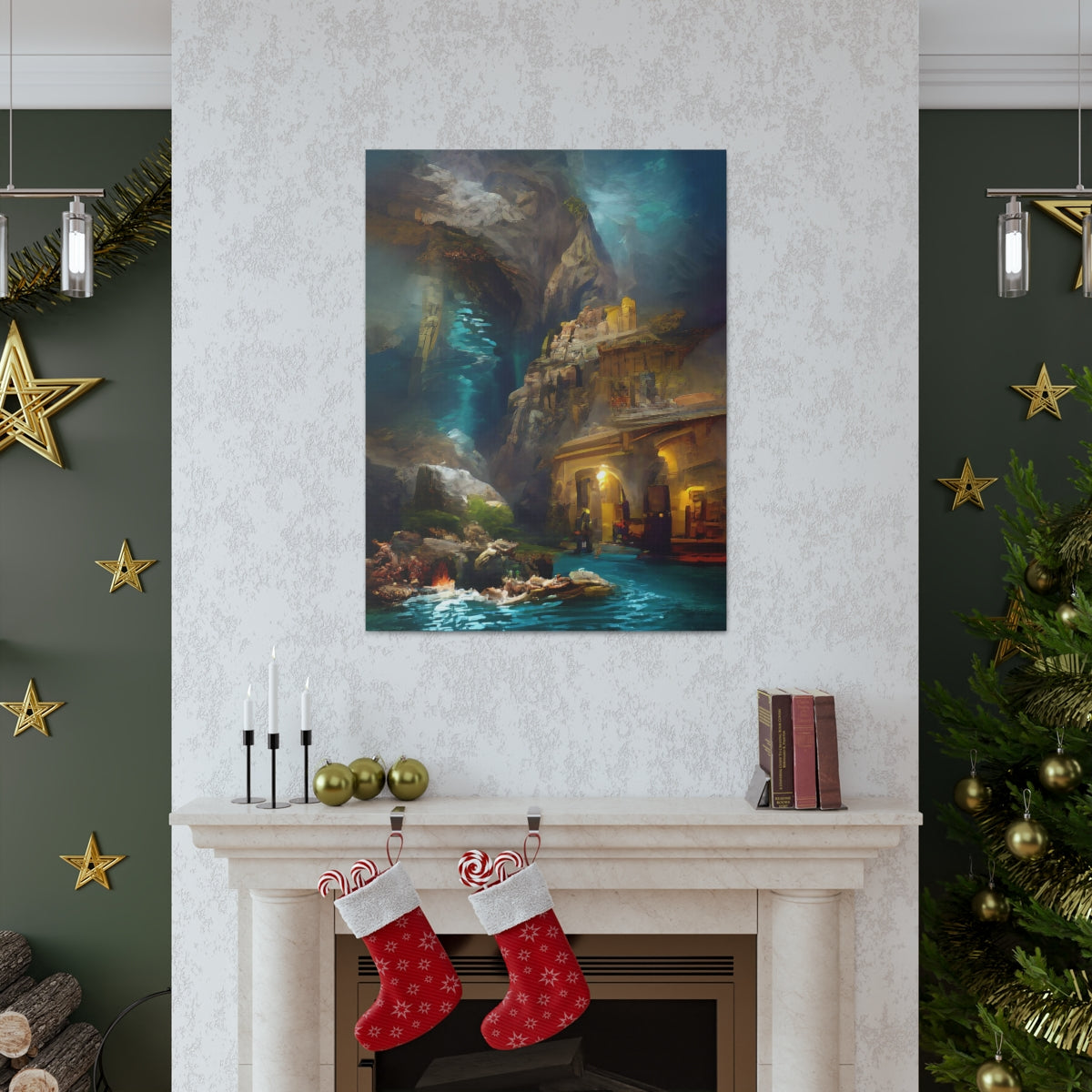 Secret Pirate Grotto - Canvas Gallery Wraps