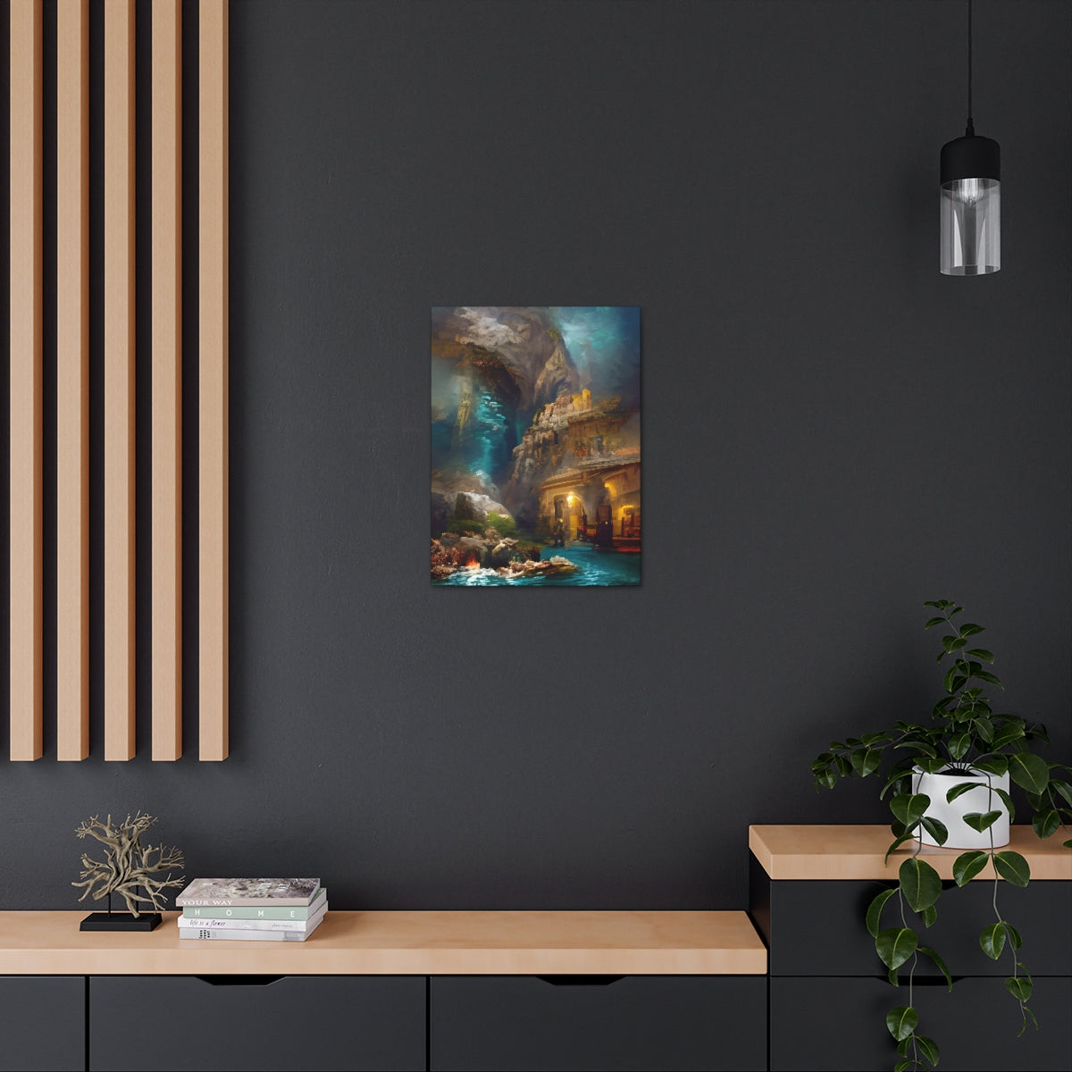 Secret Pirate Grotto - Canvas Gallery Wraps